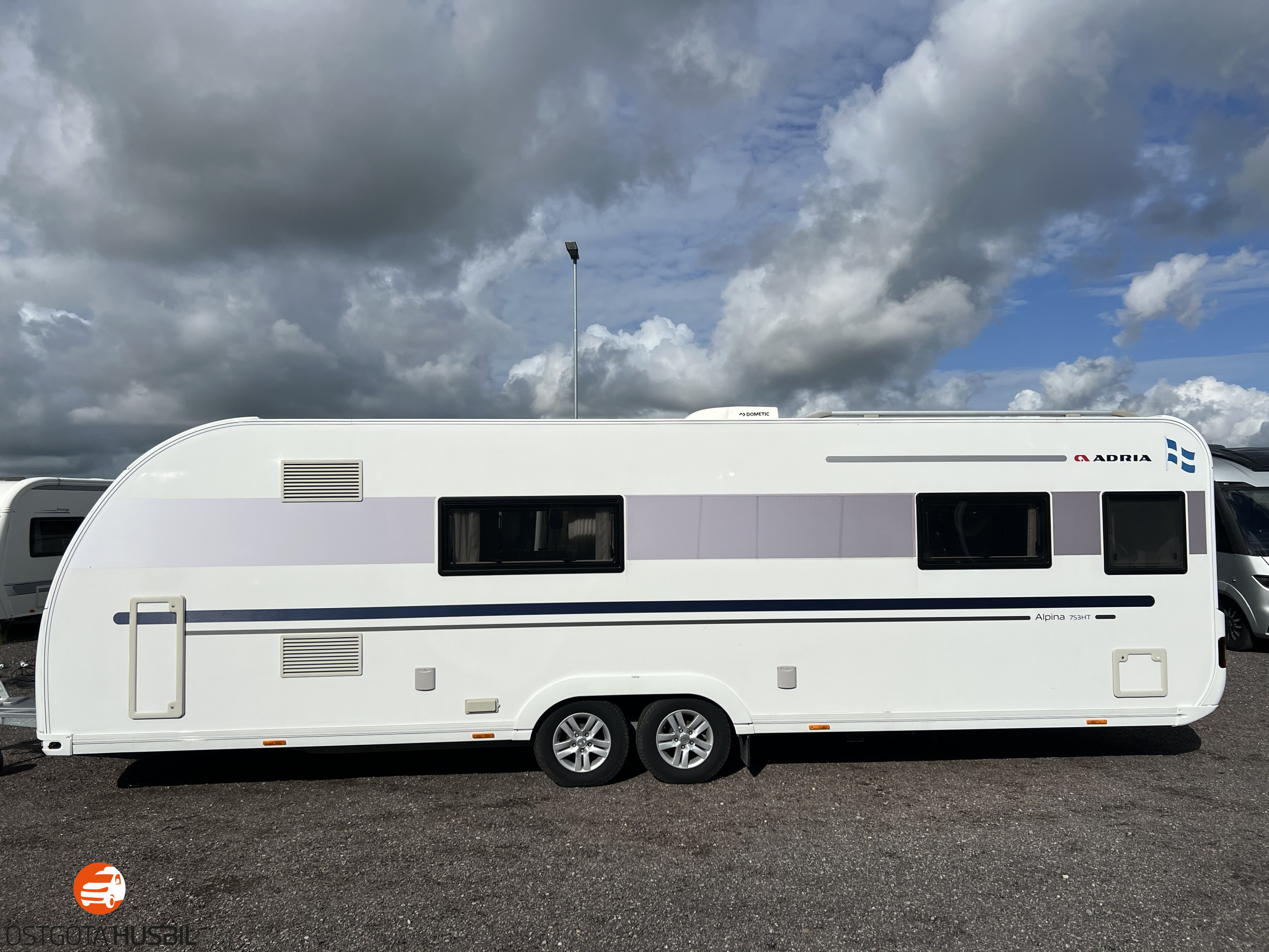 Produktbild 1 - Adria ALPINA 753HT // AC // ALDE // CYKELHÅLLARE 2