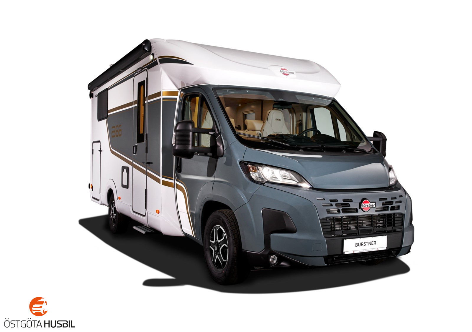 Produktbild 1 - Bürstner B66 TD 690 långbäddar/taksäng leverans ca