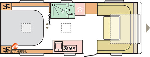 Produktbild 1 - Adria ADORA 593 UP // INKOMMANDE  2015
