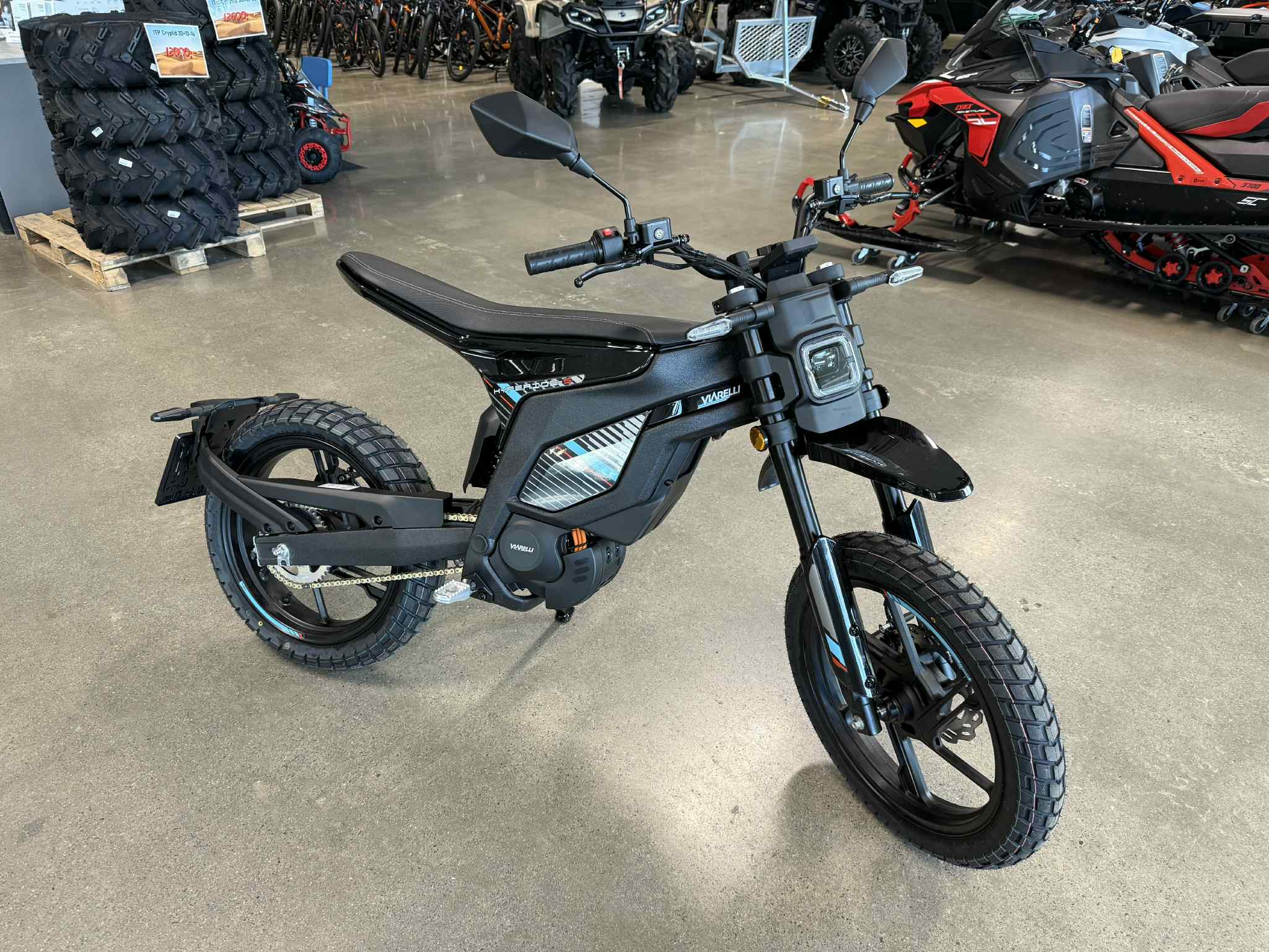 Produktbild 1 - Viarelli Hyperide-S 4000 W Black Klass 1 45 km/h 2