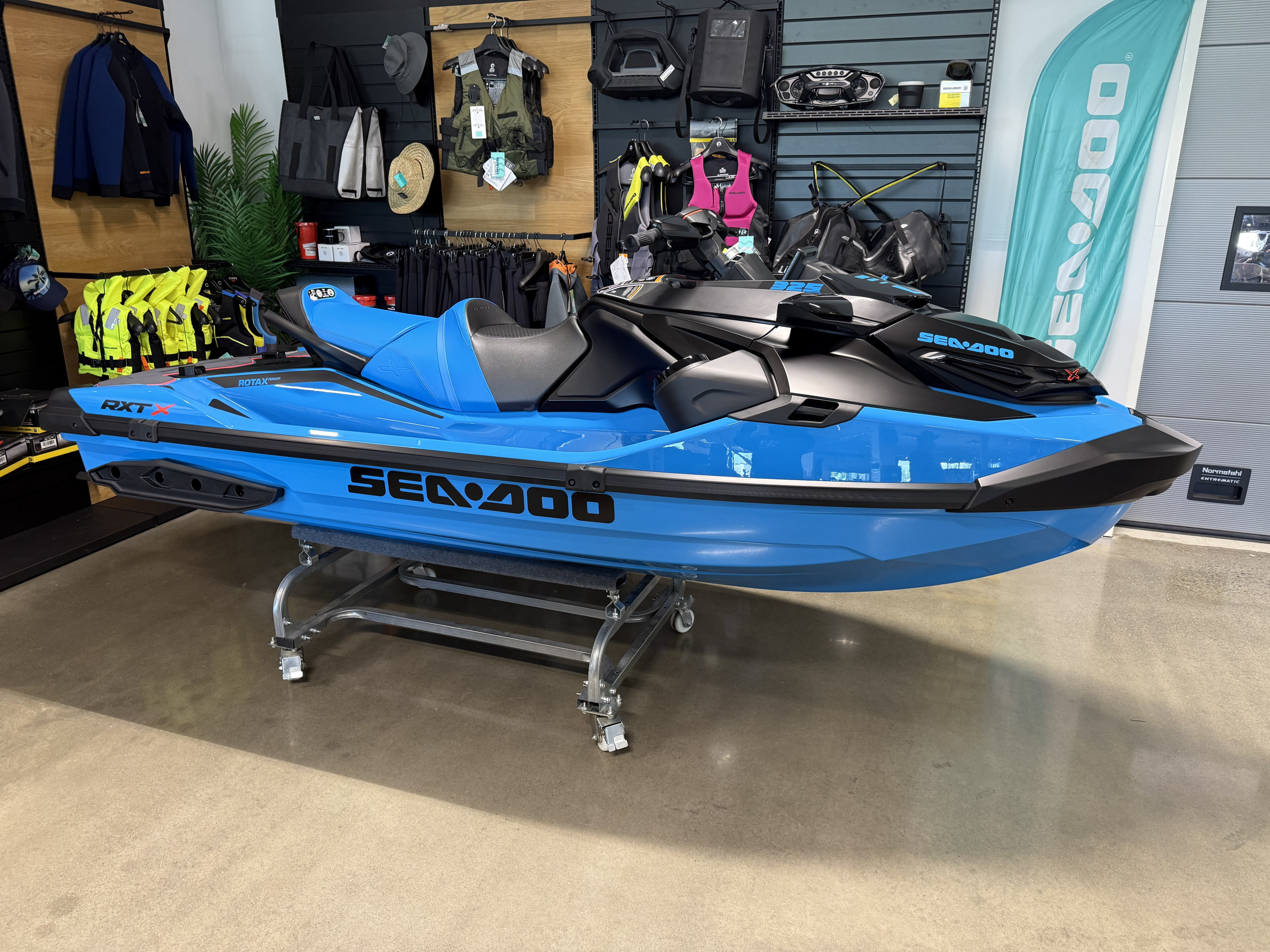 Produktbild 1 - Sea-Doo RXT X 325 Gulfstream Blue Premium 10.25" 2