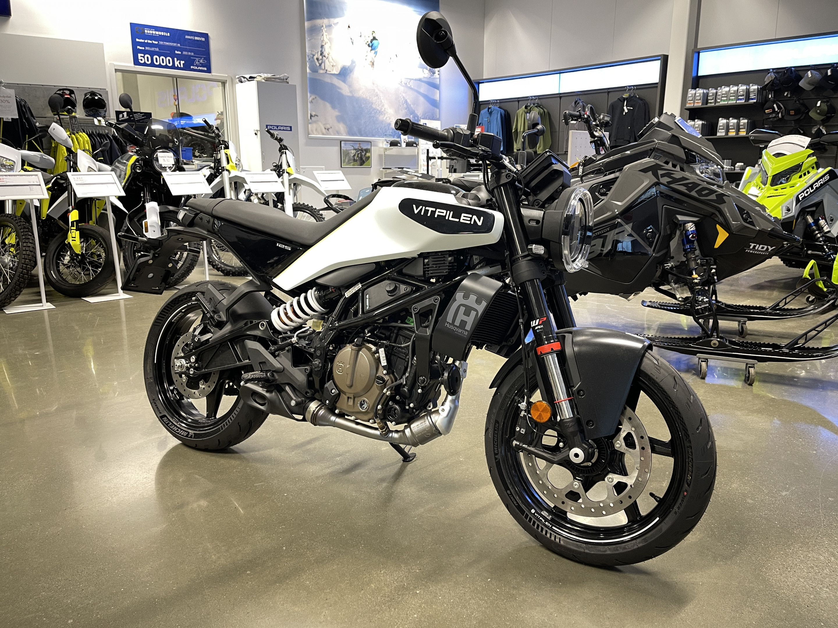 Produktbild 1 - Husqvarna VITPILEN 125 KAMPANJ - FRI FRAKT 2024