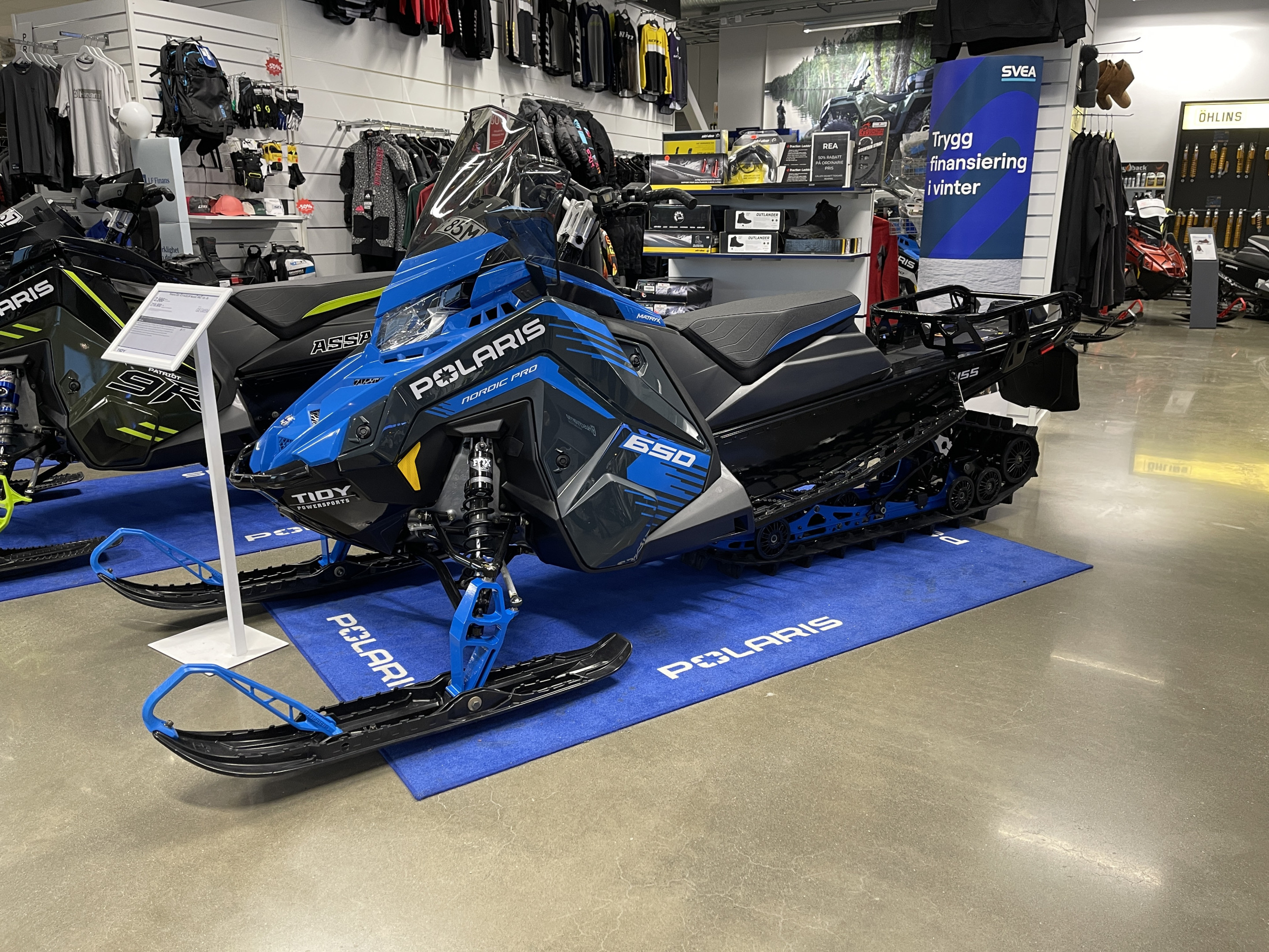 Produktbild 1 - Polaris 650 VOYAGEUR NORDIC PRO 155  2026