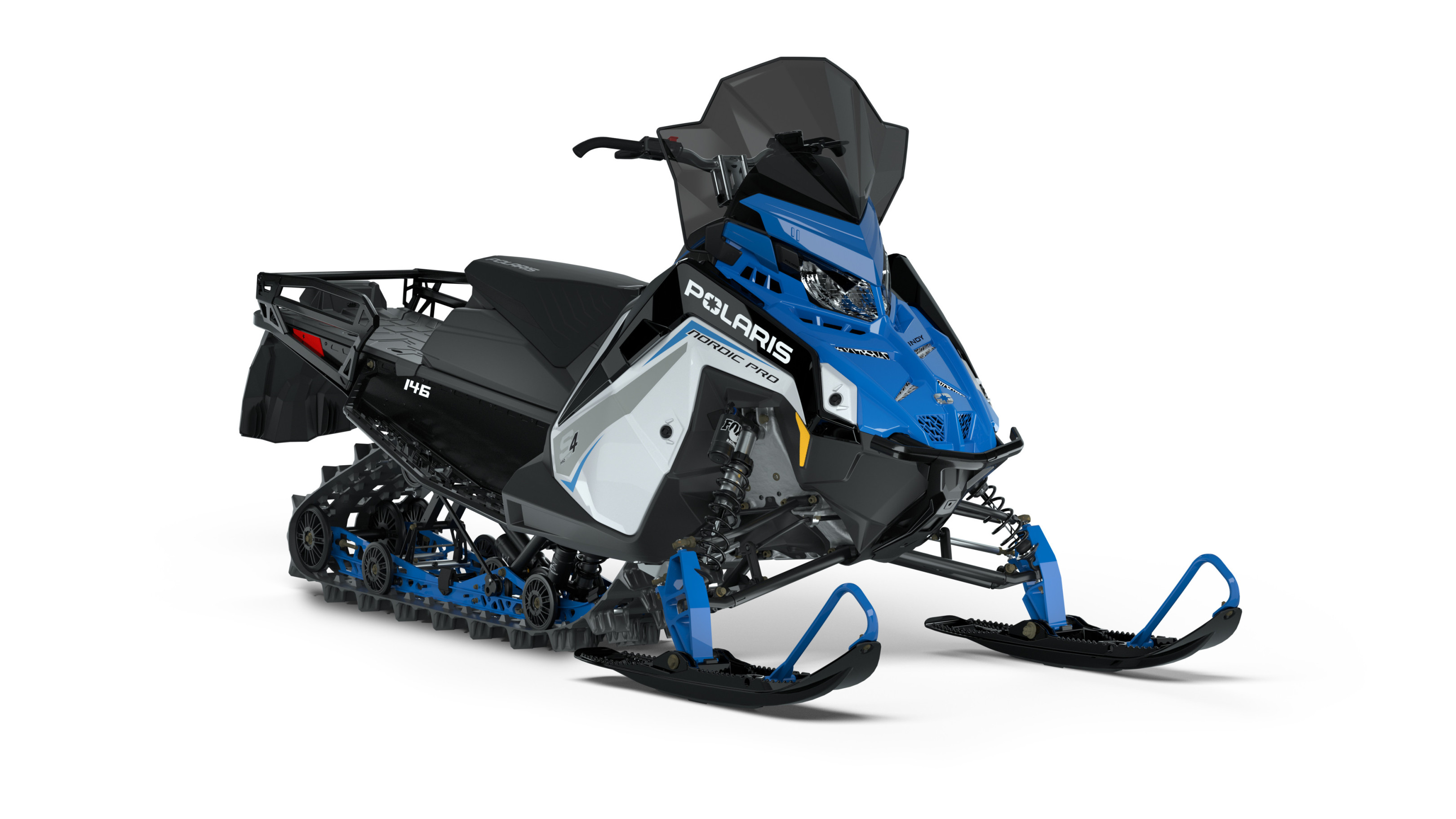 Produktbild 1 - Polaris S4 NORDIC PRO 146 Velocity Blue / White 2025