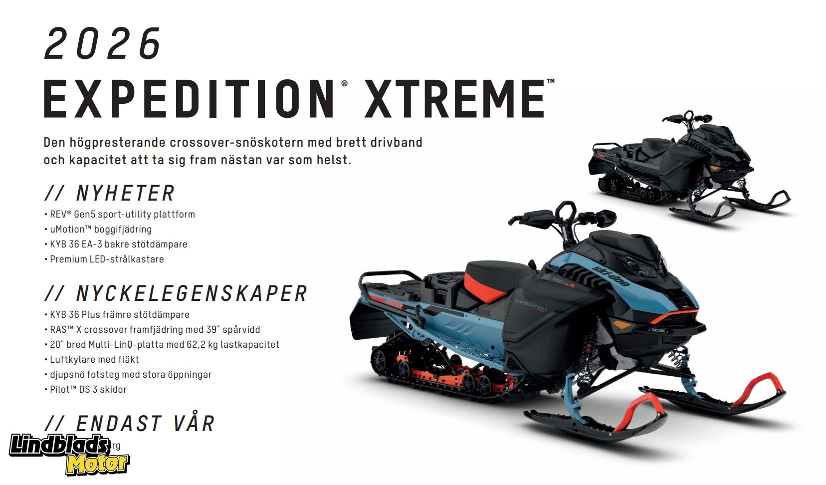 Produktbild 1 - Ski-doo Expedition Xtreme 900 ACETurbo R 154in3900