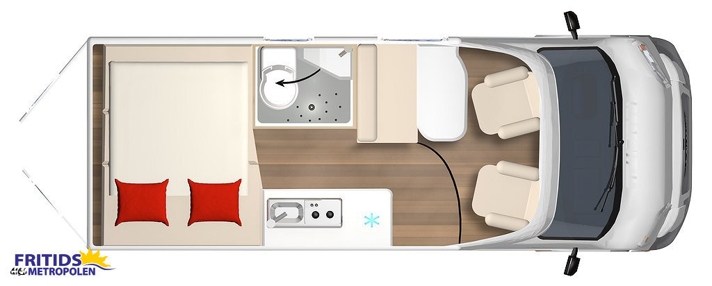 Produktbild 1 - Bürstner B66 Campeo C 600 2026