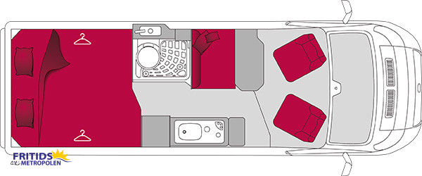 Produktbild 1 - Pilote V630B Edition Dieselvärme-Lithium-Låga lång