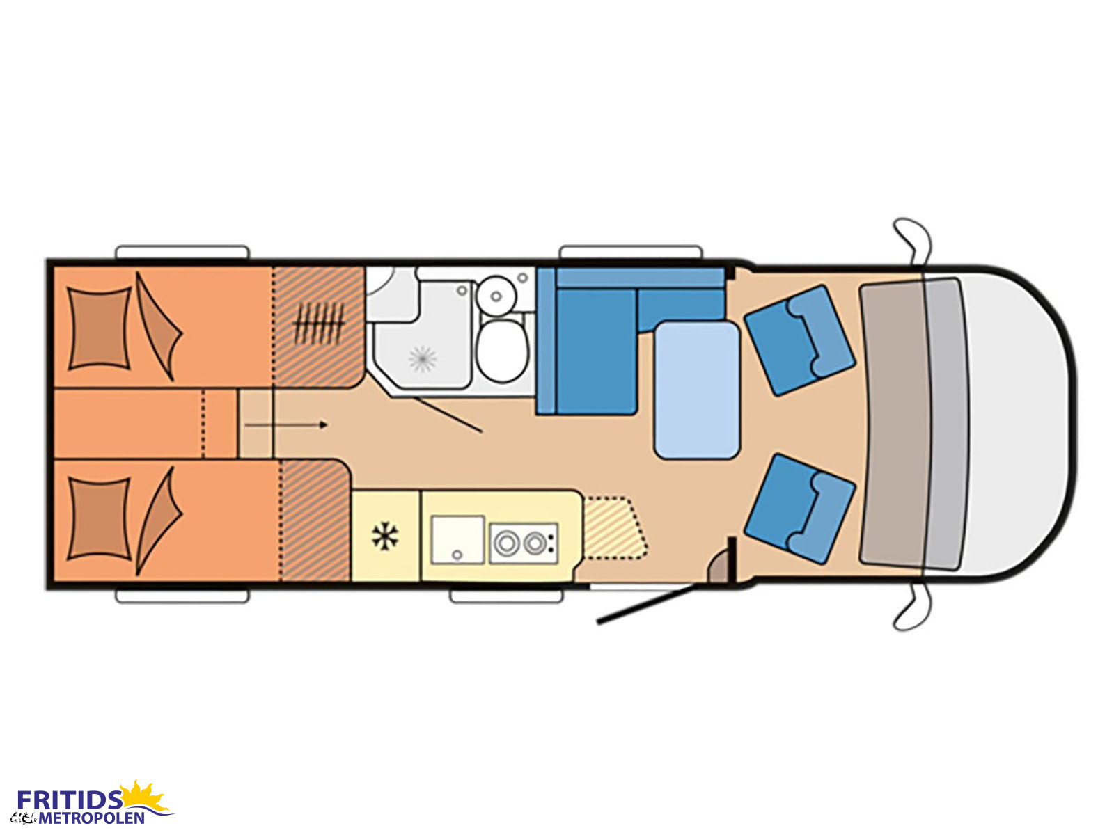 Produktbild 1 - Hobby Ontour C 680 GE - Sverigepaket 2027