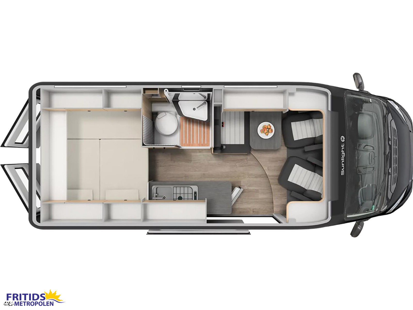 Produktbild 1 - Sunlight Cliff 600 X Skyroof 2026