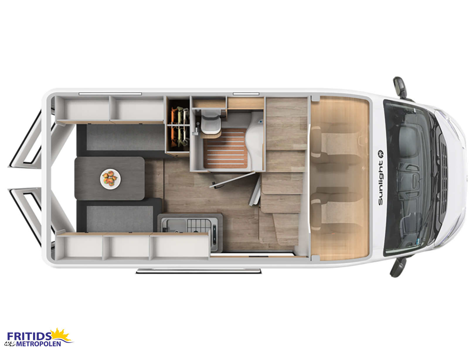 Produktbild 1 - Sunlight Cliff 540 Vanlife  2027