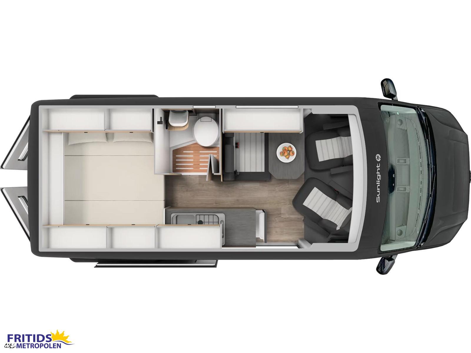Produktbild 1 - Sunlight IBEX 604D 4x4 - VW Crafter 2027