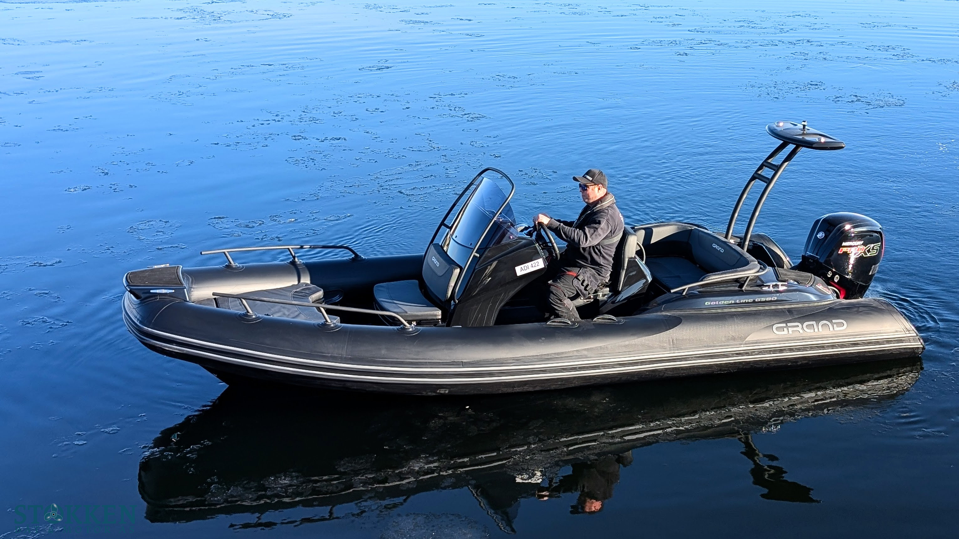 [general.product.image.short] 1 - Grand Golden Line 580 UBE - Mercury ProXS 115hk 20