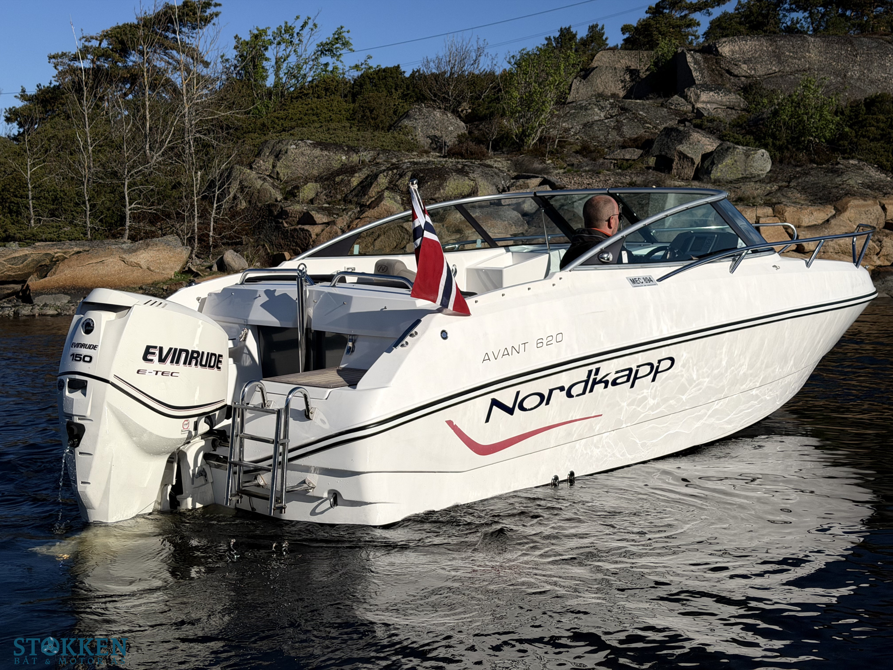 [general.product.image.short] 1 - Nordkapp Avant 620 - Evinrude 150hk G1 2012