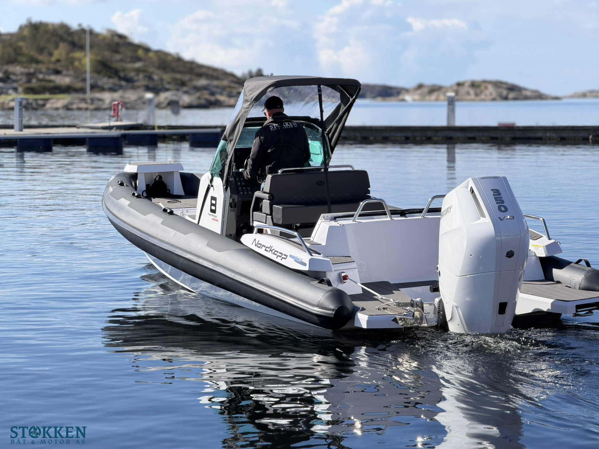 [general.product.image.short] 1 - Nordkapp Airborne 8 - Hvit Mercury 350hk V10 2026