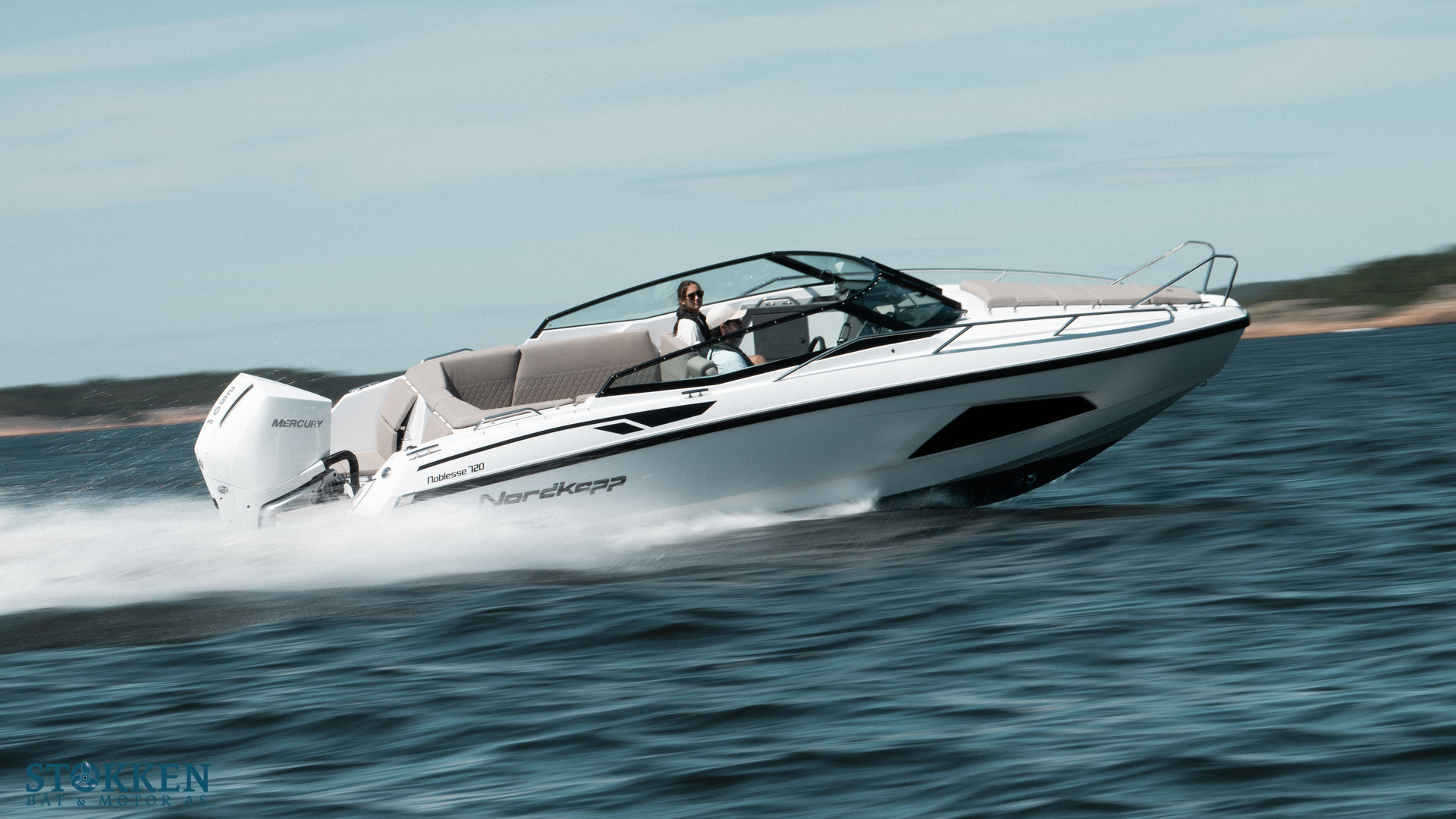 [general.product.image.short] 1 - Nordkapp Noblesse 720 - Hvit Mercury 250hk - inklu