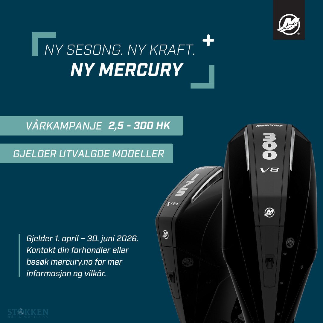 [general.product.image.short] 1 - Mercury 2,5-300hk | Motorbytte-kampanje 2026