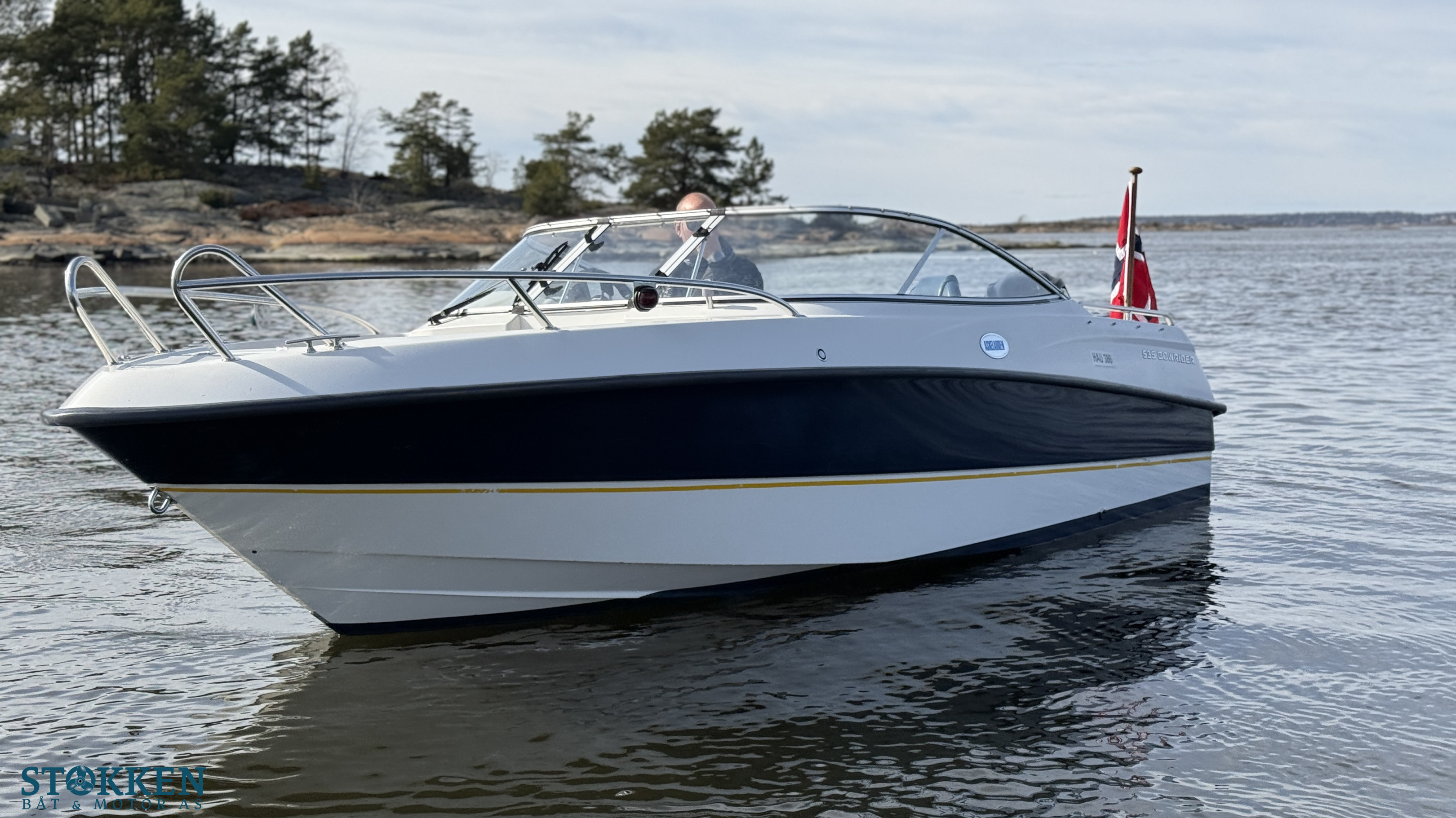 [general.product.image.short] 1 - Askeladden 535 Bowrider - Mercury 80hk Fourstroke 