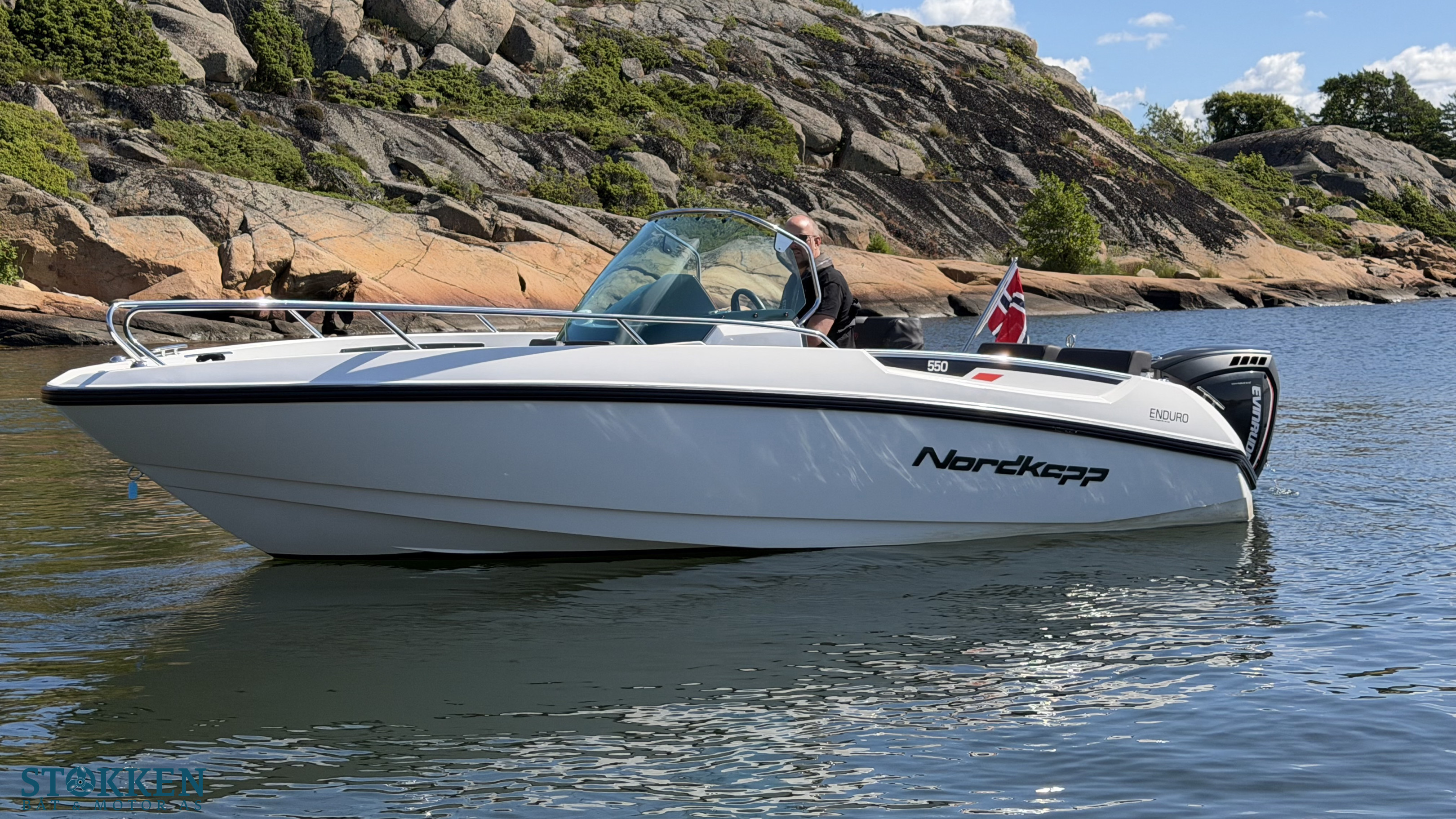 [general.product.image.short] 1 - Nordkapp Enduro 550 - Evinrude 115hk G2 HO  2019