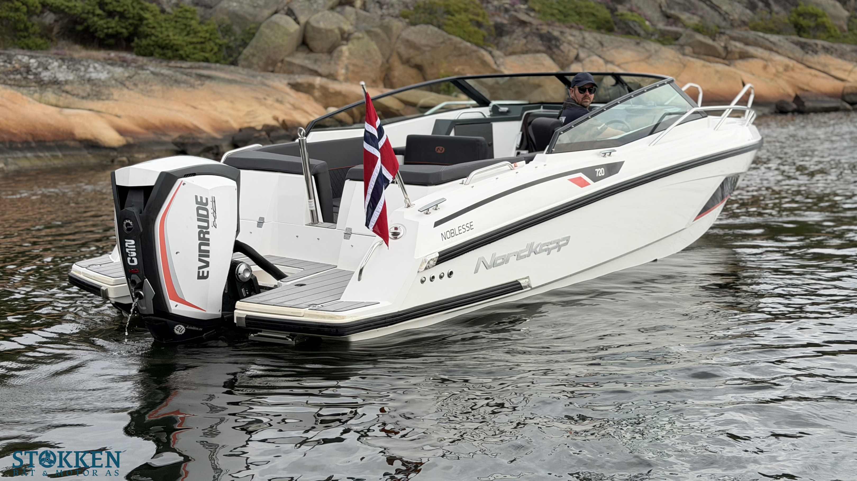 [general.product.image.short] 1 - Nordkapp Nobless 720 - Evinrude 250hk G2 HO 2019