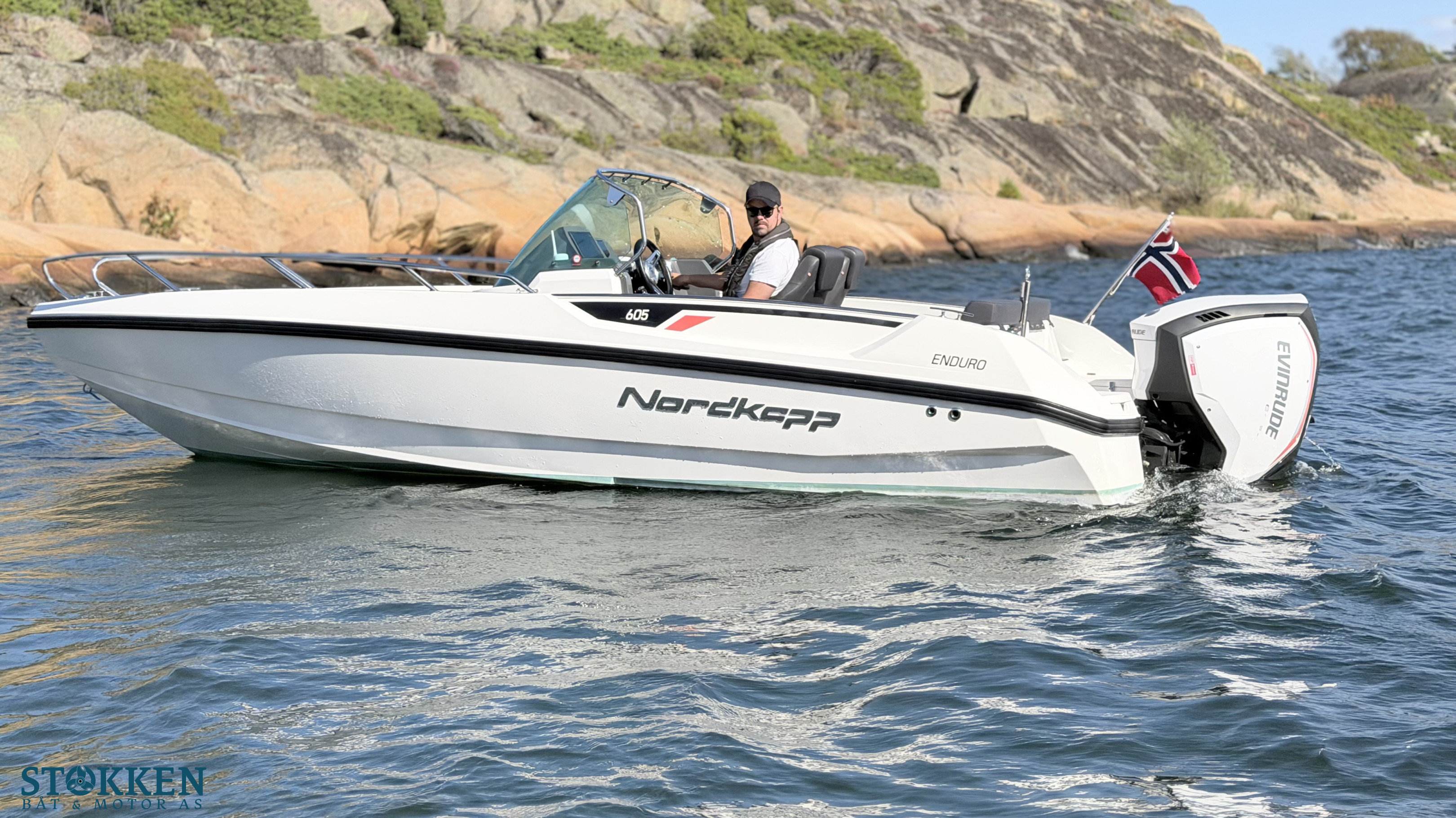 [general.product.image.short] 1 - Nordkapp Enduro 605 - Evinrude 150hk G2 - Svært ve