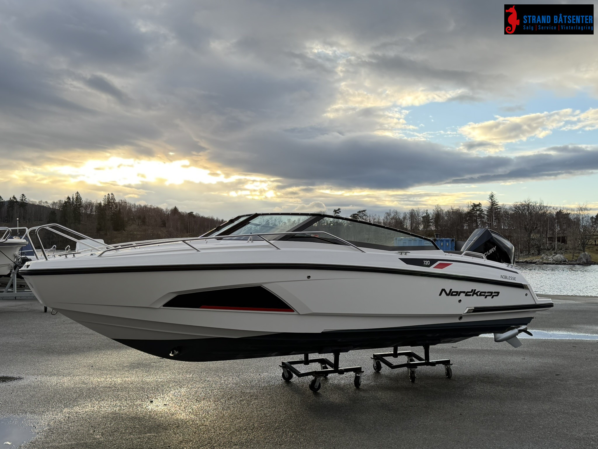 [general.product.image.short] 1 - Nordkapp Noblesse 720 m/ Mercury 250 XL AM DS 2022