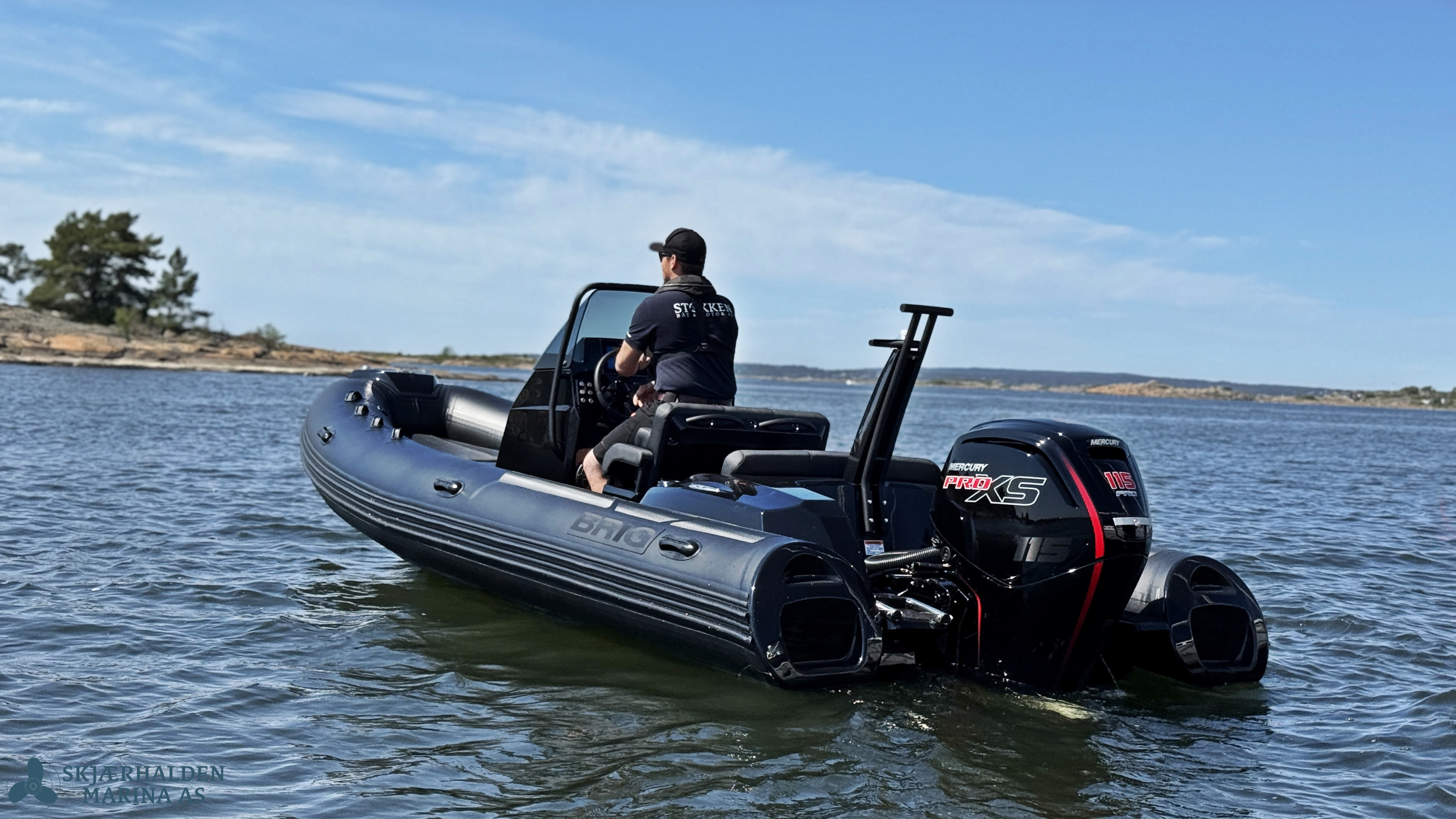 [general.product.image.short] 1 - Brig Eagle 6 BLACK - Mercury ProXS 115HK - SE UTST