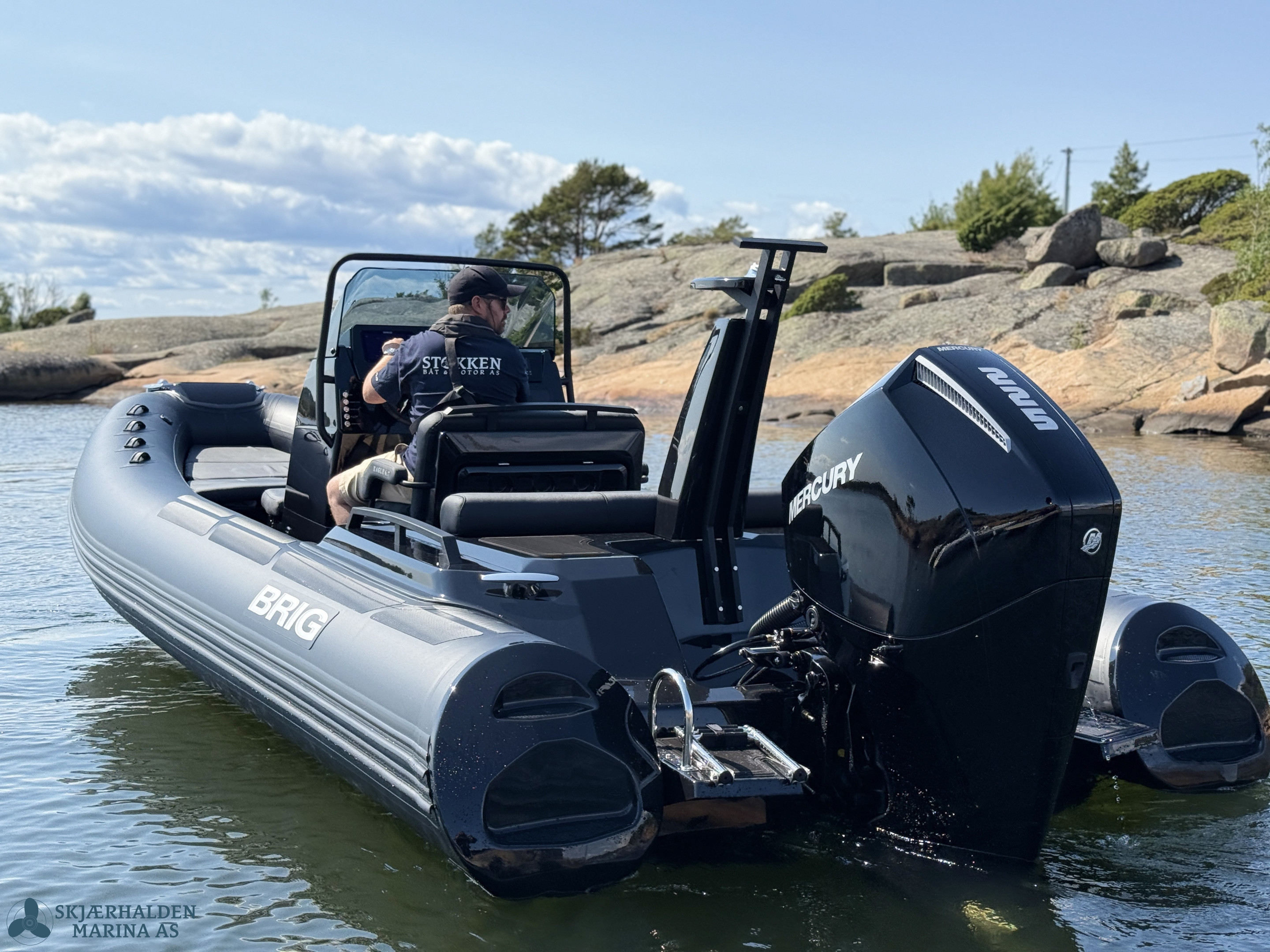 [general.product.image.short] 1 - Brig Eagle 6.7 HANKØ EDITION BLACK - Mercury 225hk