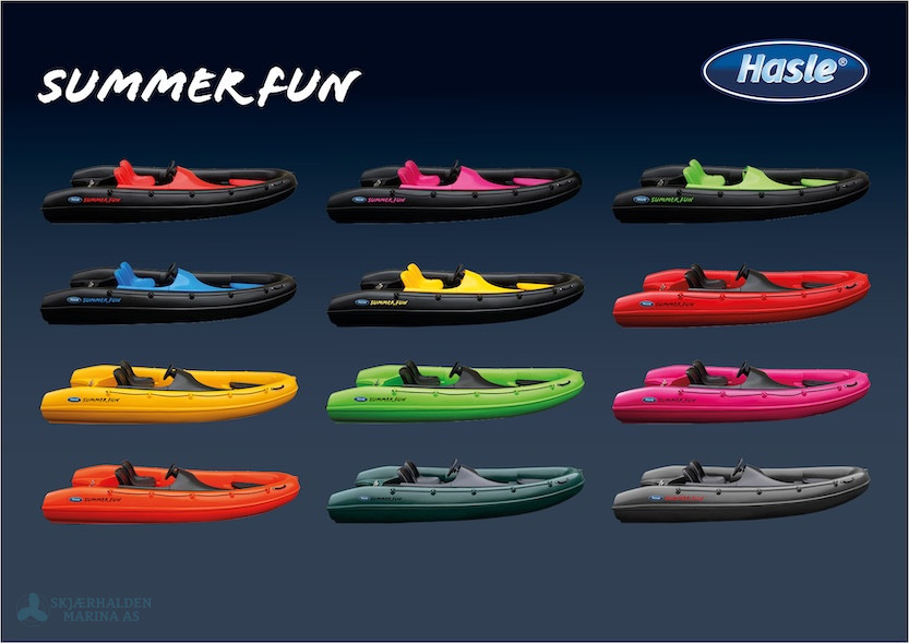 [general.product.image.short] 1 - Hasle SummerFun - Velg din farge! - Mercury 10hk 2