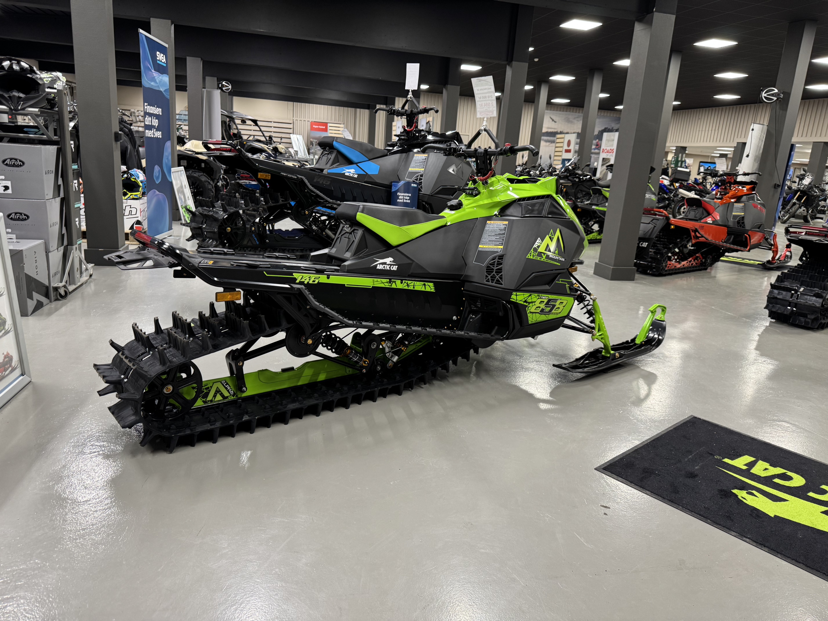 Produktbild 1 - Arctic Cat M 858 146" Sno Pro ES 2.6 Med Green/Bla