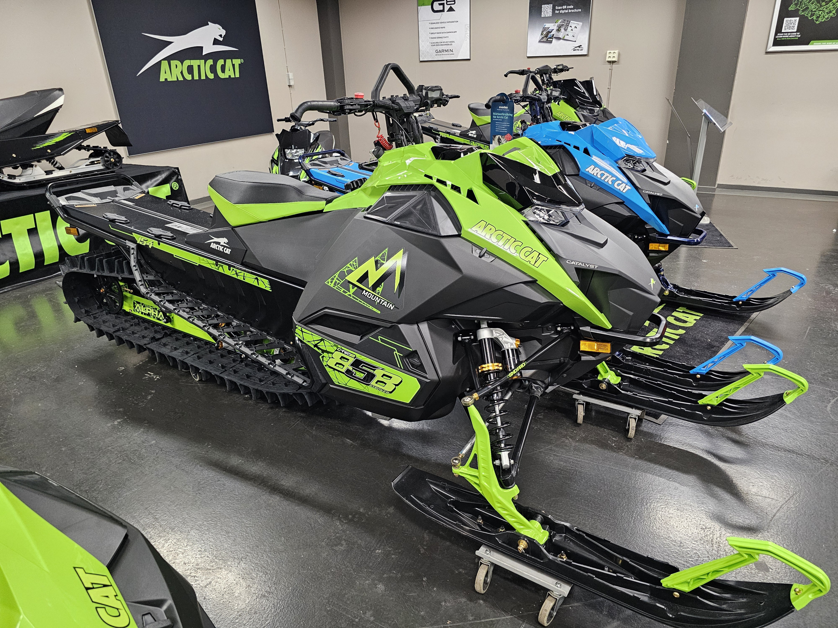 Produktbild 1 - Arctic Cat M 858 154" Sno Pro ES 2.6 Med Green/Bla
