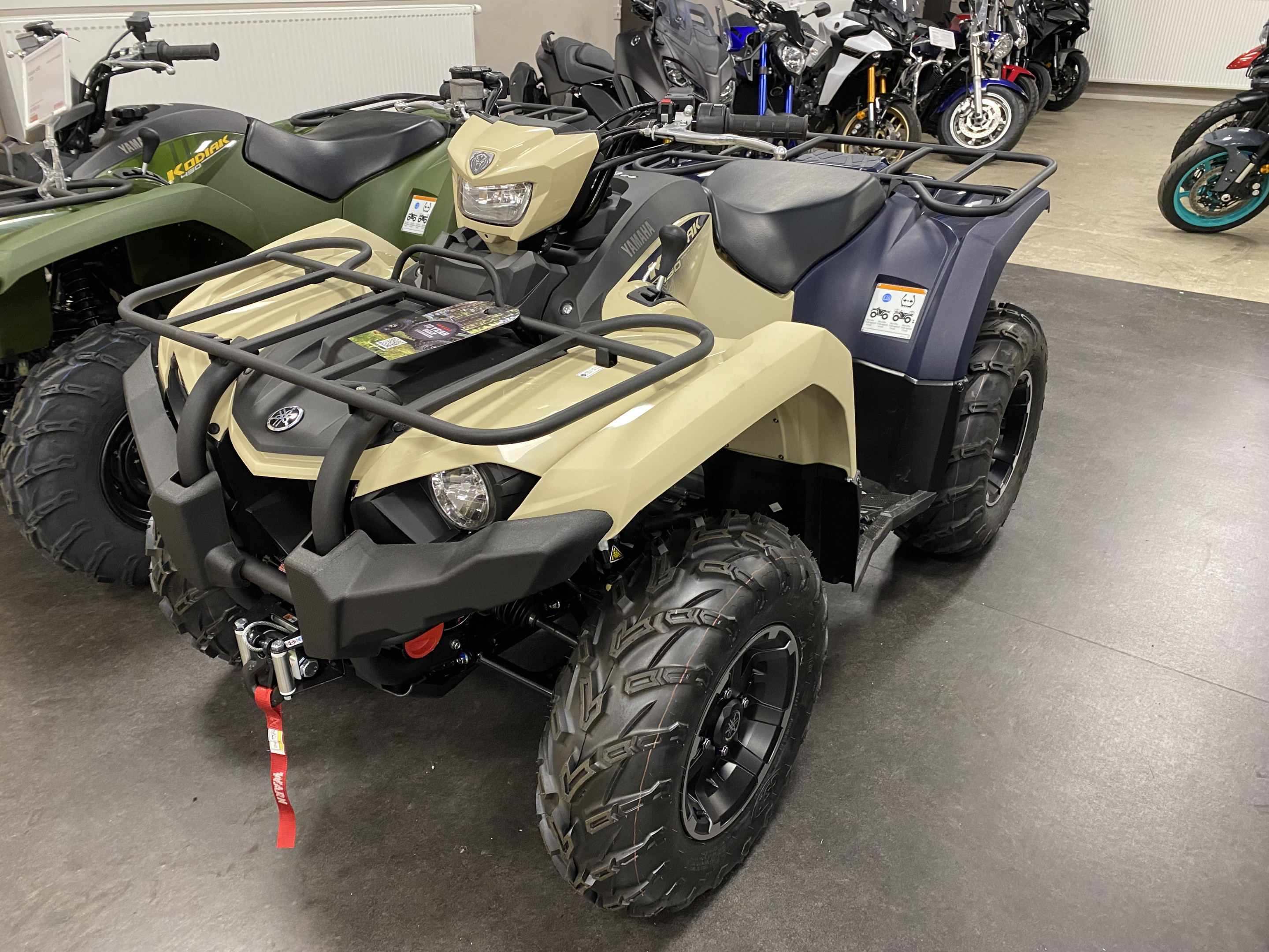 Produktbild 1 - Yamaha Kodiak 450 EPS SE Desert tan/midnight blue 
