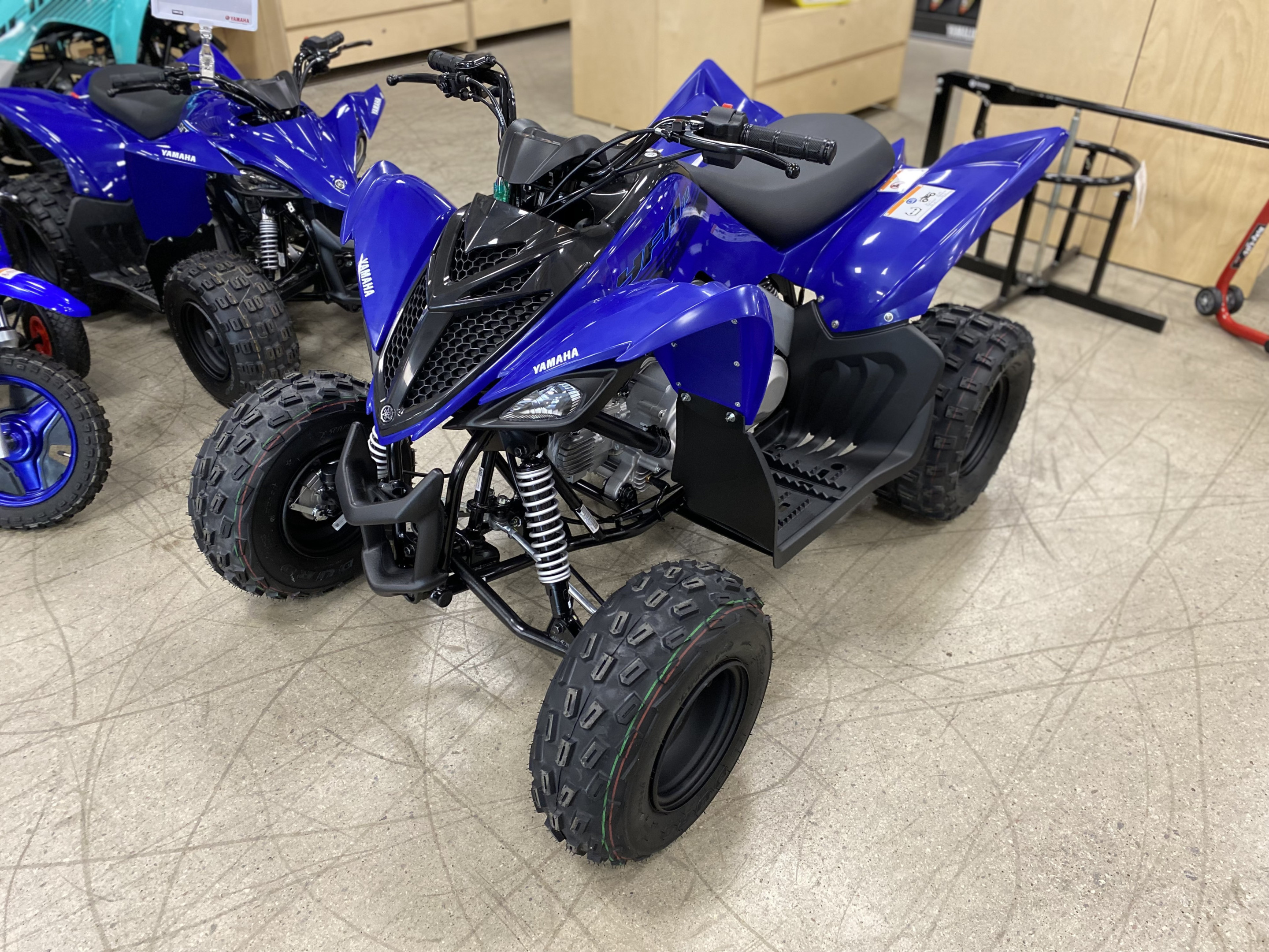 Produktbild 1 - Yamaha YFM 110R 2025 RACING BLUE  2025