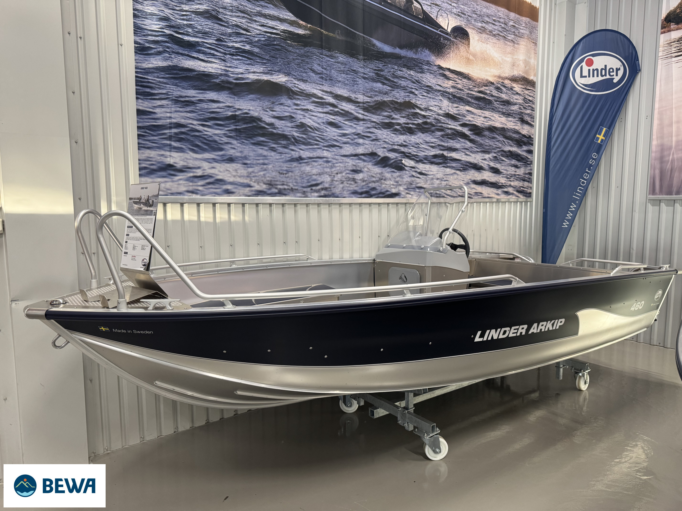 Produktbild 1 - Linder 460 Arkip  ink Yamaha F50 2025