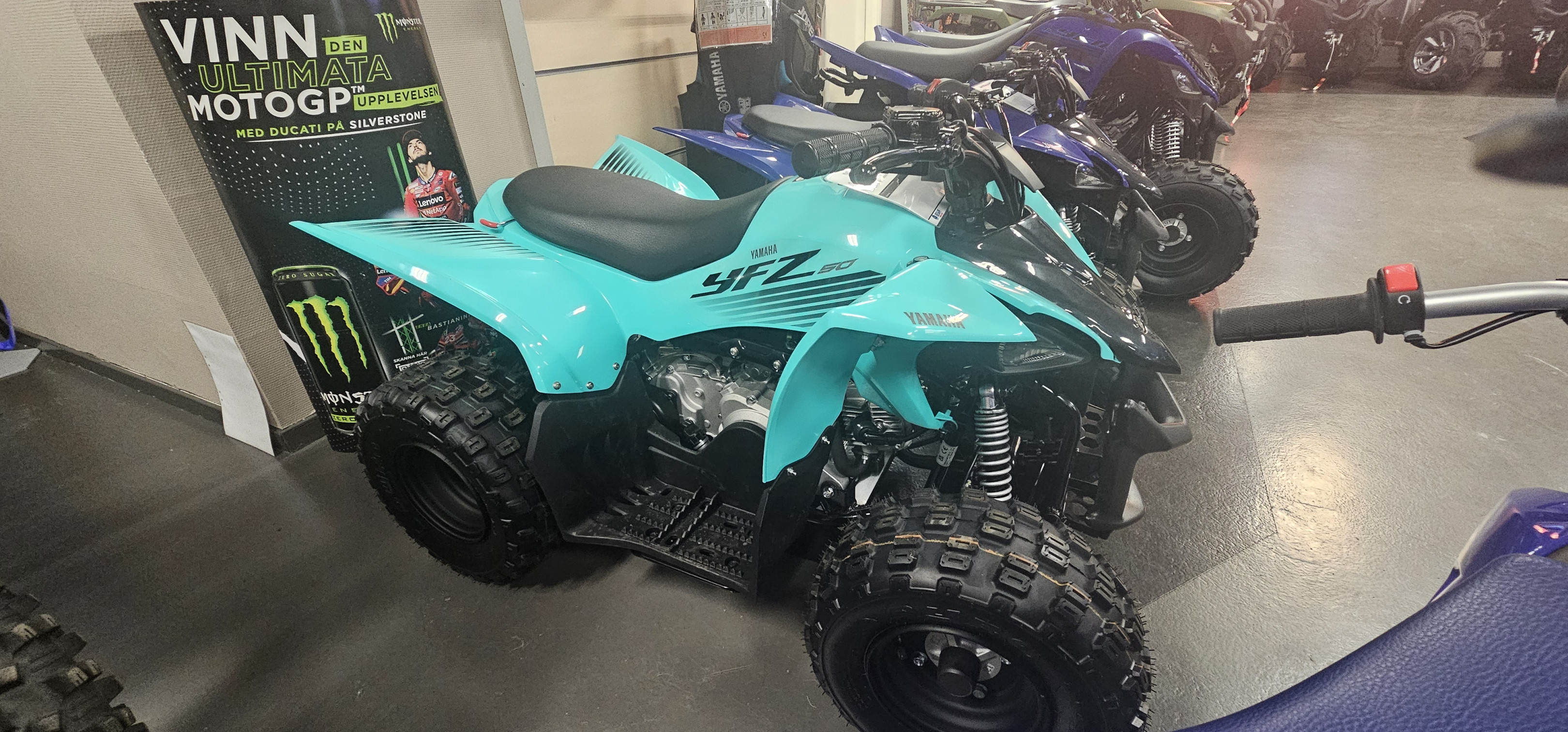 Produktbild 1 - Yamaha YFZ50 Teal (LCF4) 2025