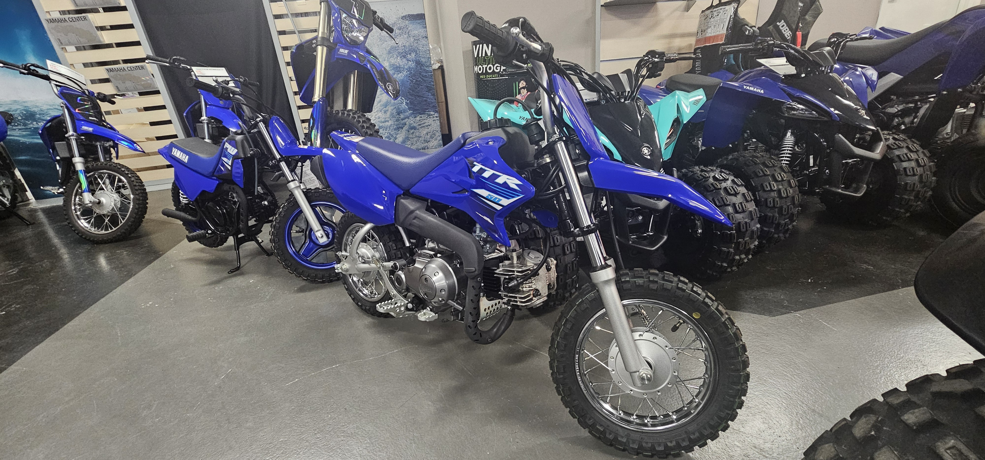 Produktbild 1 - Yamaha TT-R50E ICON BLUE 2025 2025