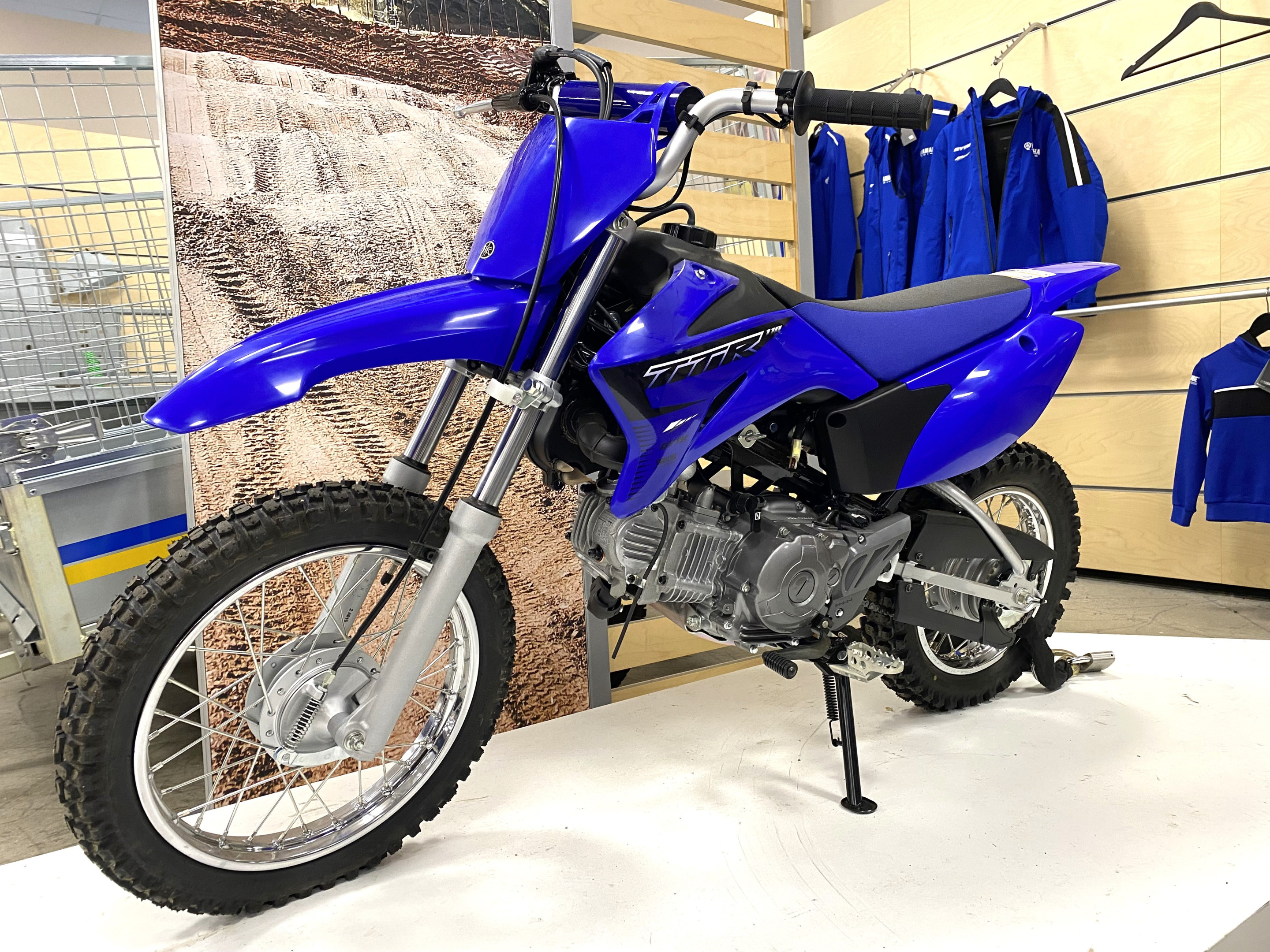 Produktbild 1 - Yamaha TT-R110 Icon Blue KAMPANJ!  2026