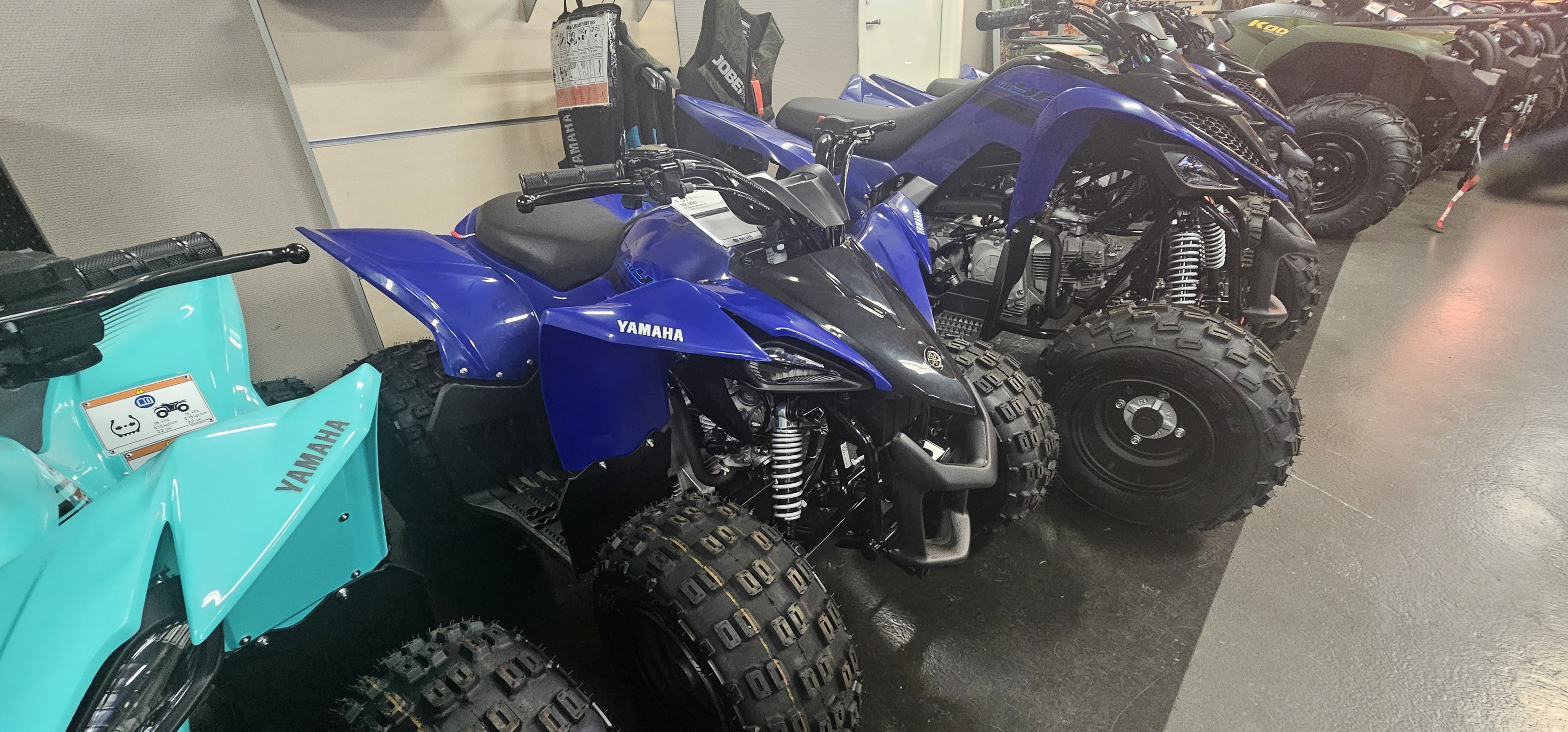 Produktbild 1 - Yamaha YFZ50  Racing blue (DPBSE) 2025