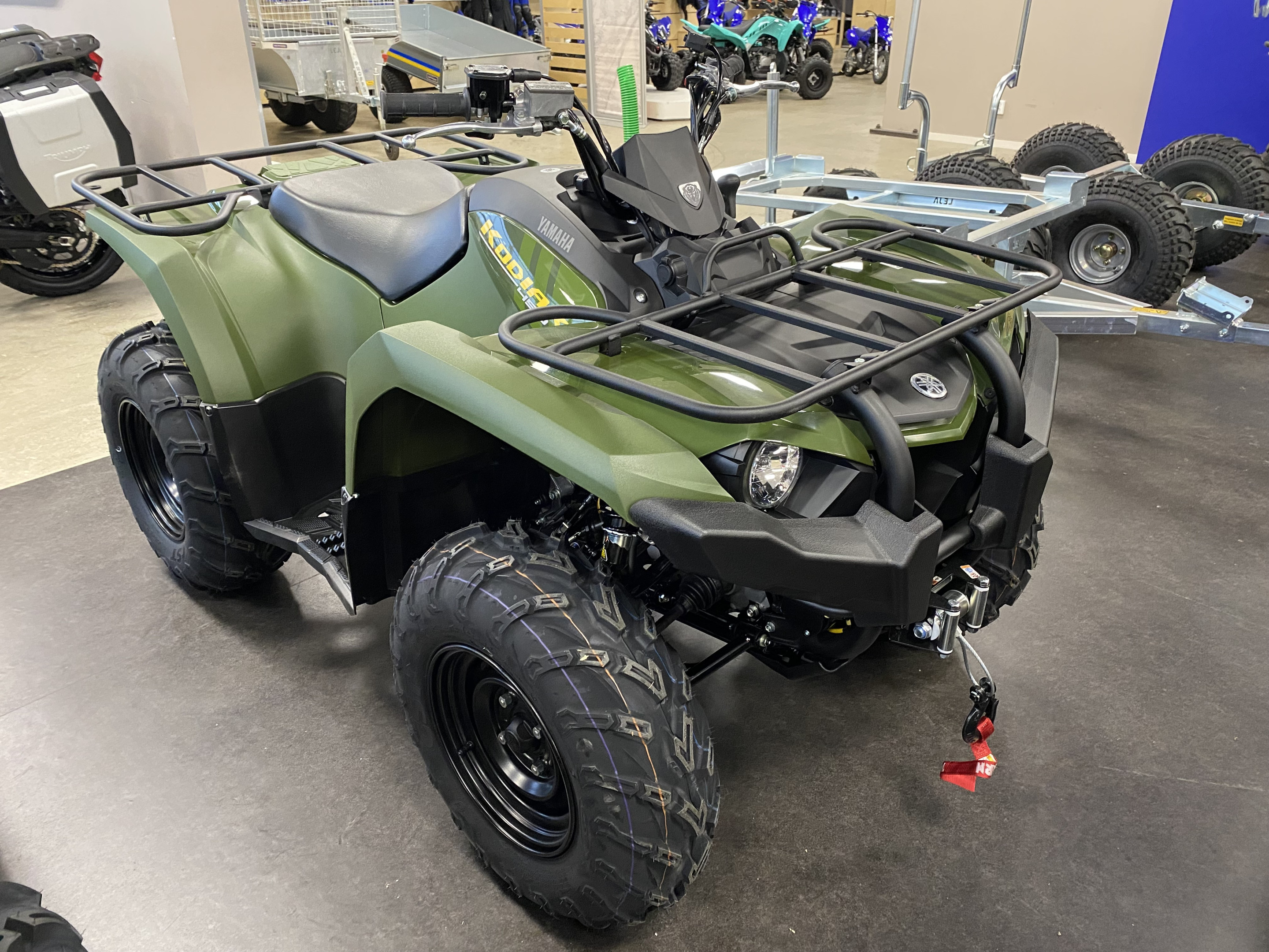 Produktbild 1 - Yamaha KODIAK 450 IRS Olive green  2025