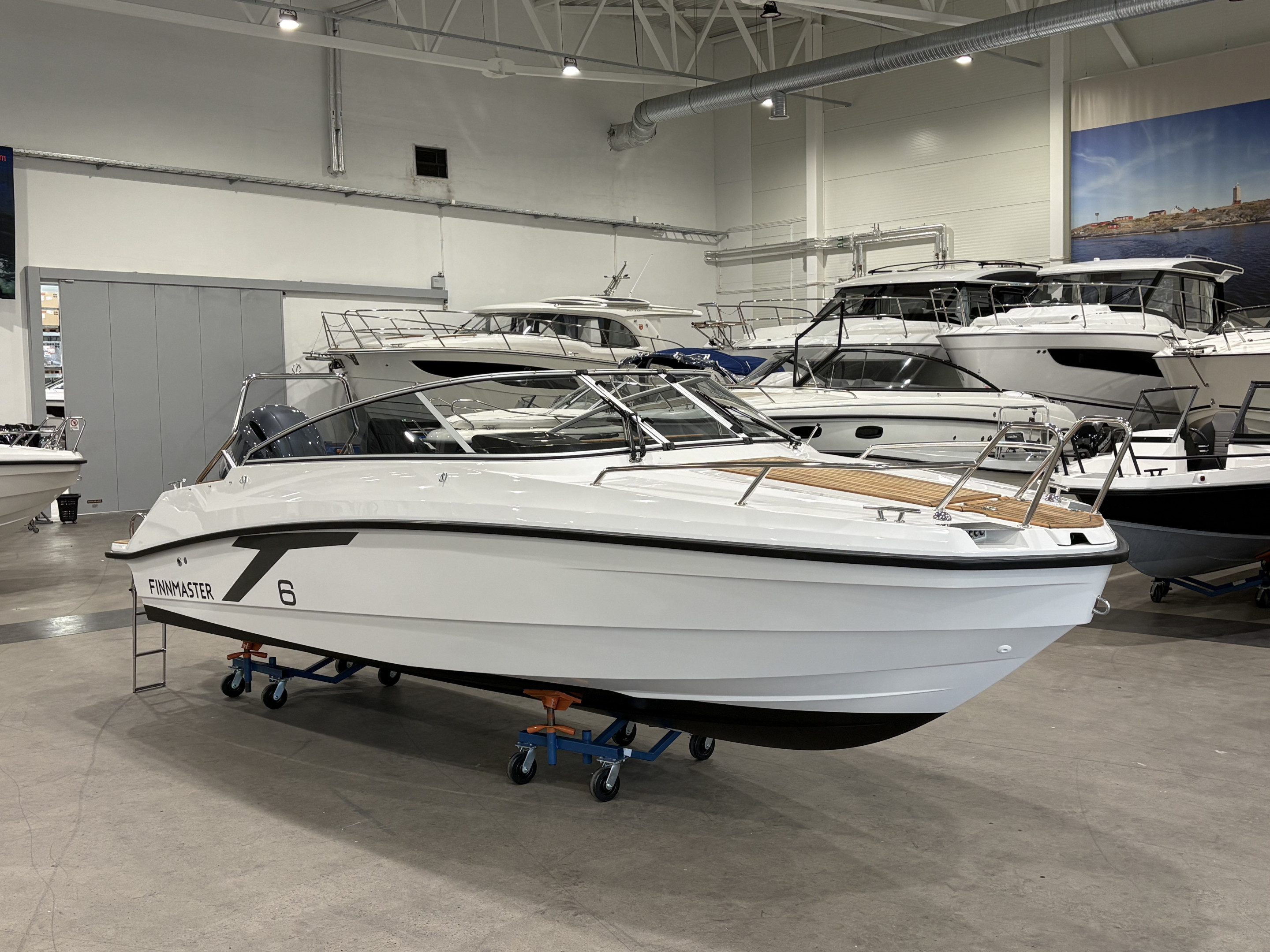 Produktbild 1 - Finnmaster T6 ink. Yamaha F200 (50h) NYSKICK!  2022