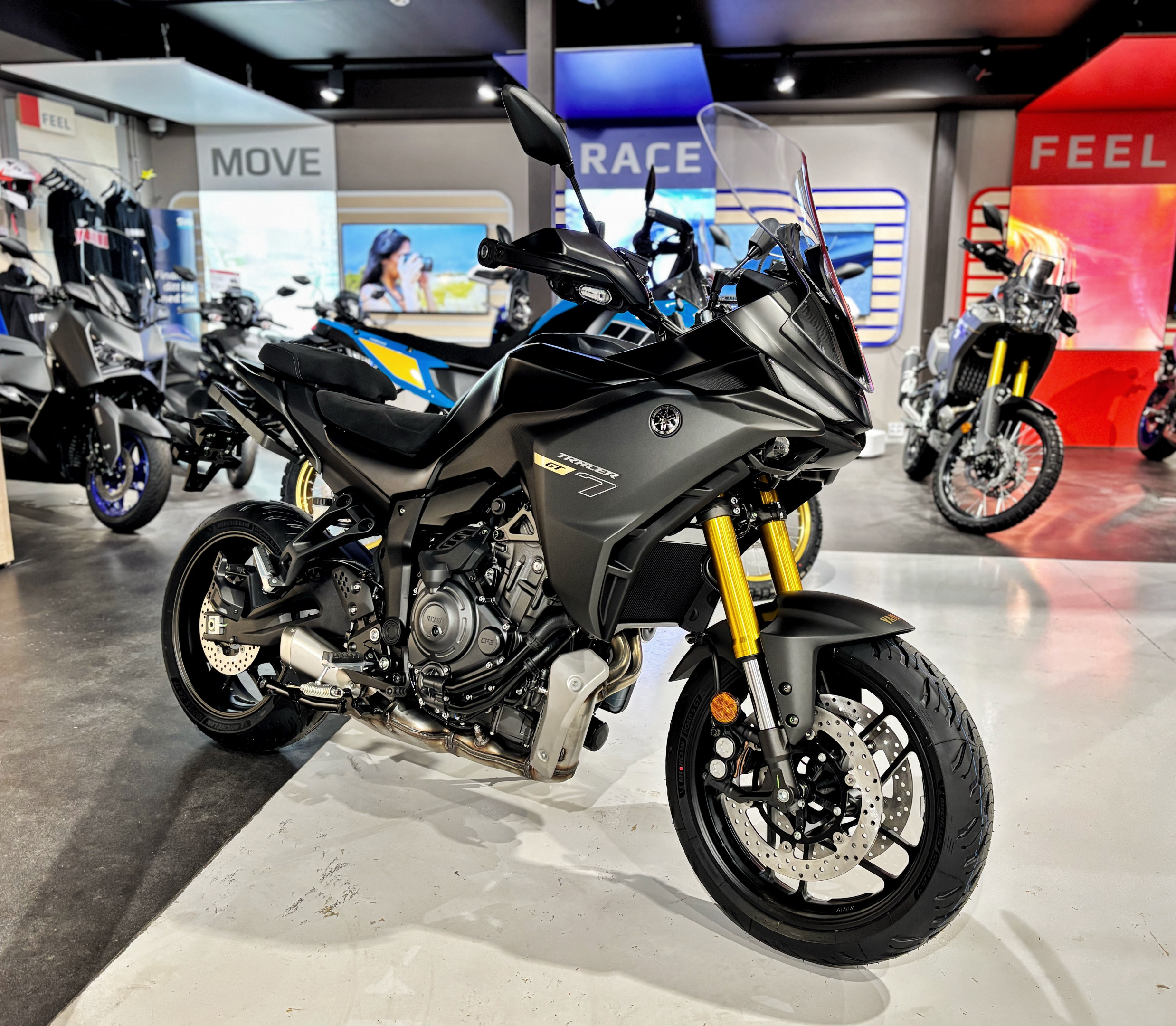 Produktbild 1 - Yamaha Tracer 7GT Y-AMT 2026 Tech Black 2025