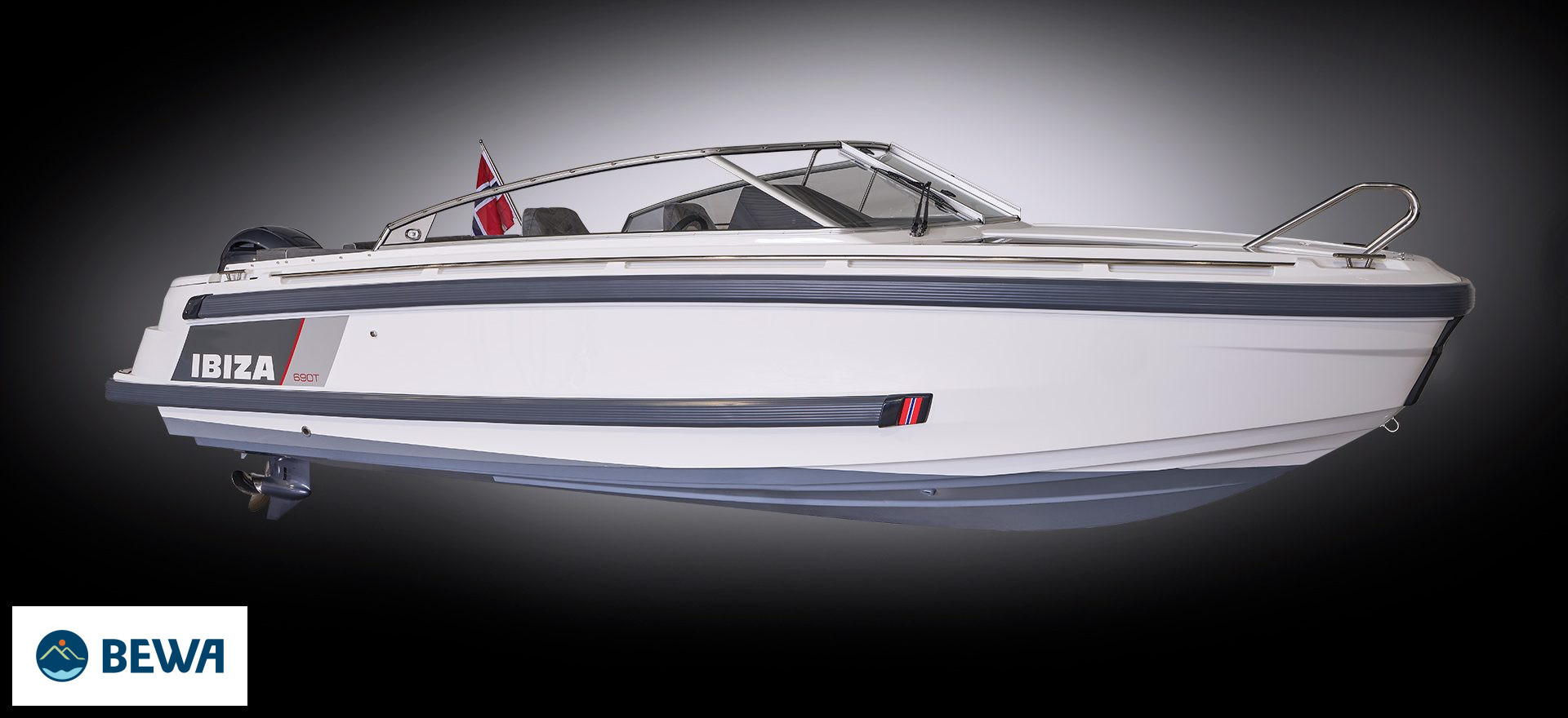 Produktbild 1 - Ibiza 690 Touring Yamaha F225 XCB  2026