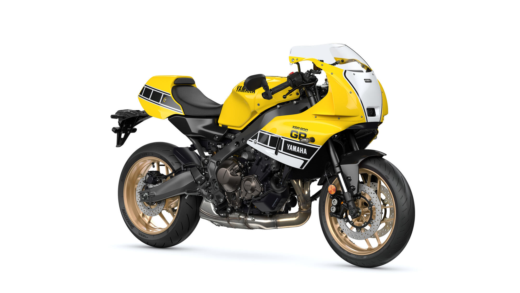 Produktbild 1 - Yamaha XSR900GP Legend Yellow 2026 Förhandsboka nu