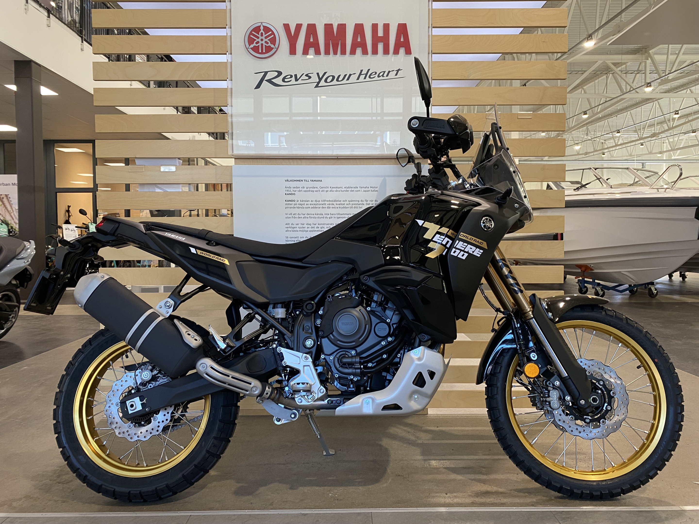 Produktbild 1 - Yamaha Tenere 700 World Raid Midnight black       