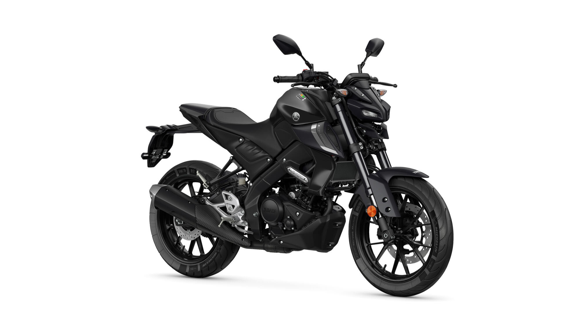 Produktbild 1 - Yamaha MT-125A 2025 MDNM6(TECH BLACK) 2025