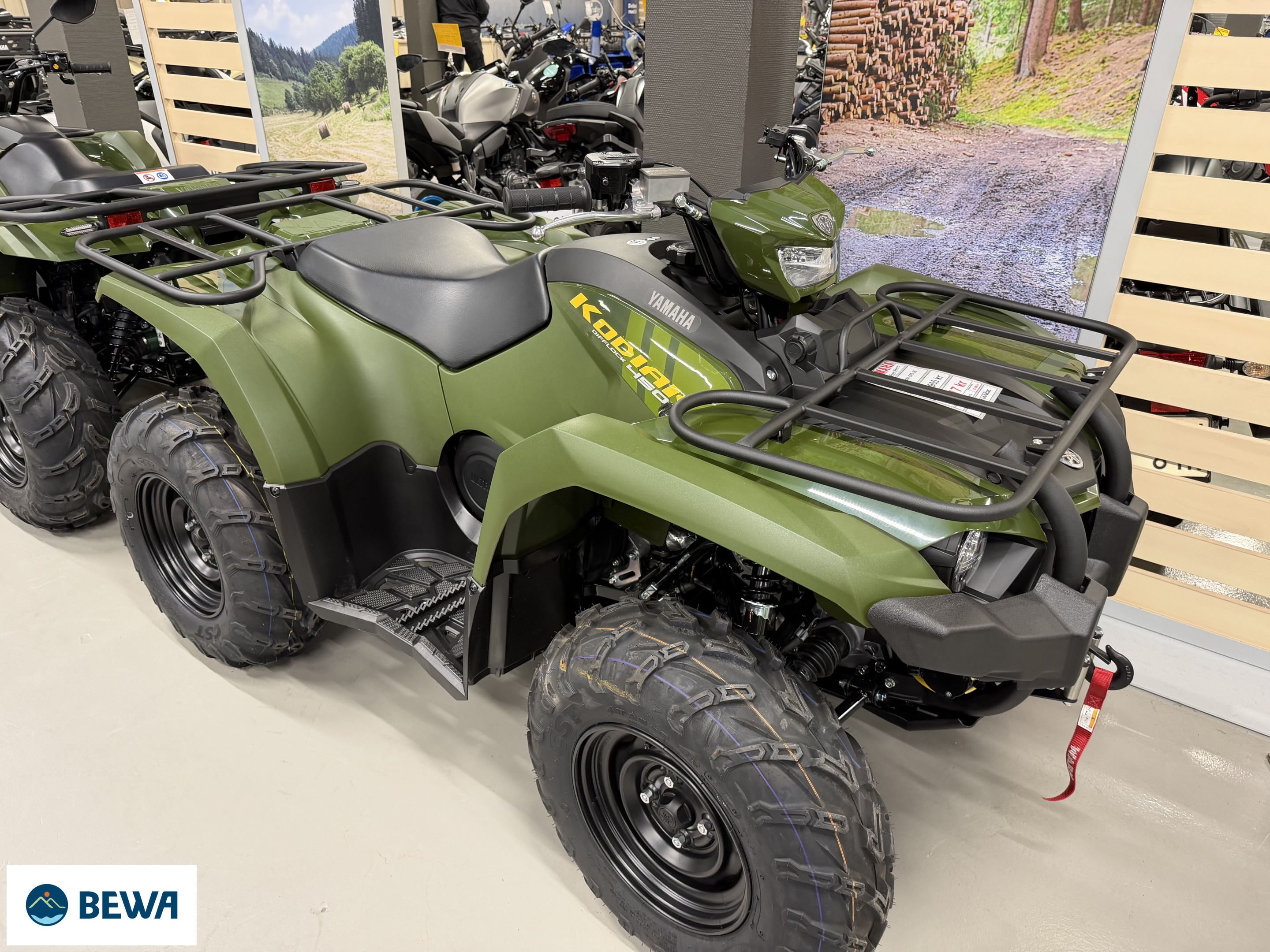 Produktbild 1 - Yamaha KODIAK 450 EPS Olive green 2026