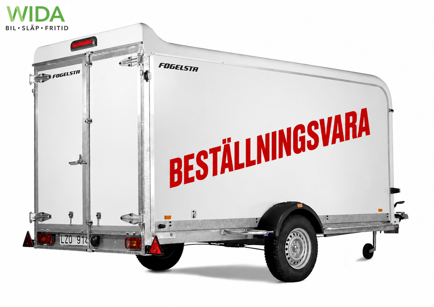 Produktbild 1 - Brenderup CARGO TRAILER CE100035 B 1590x3650x1990 