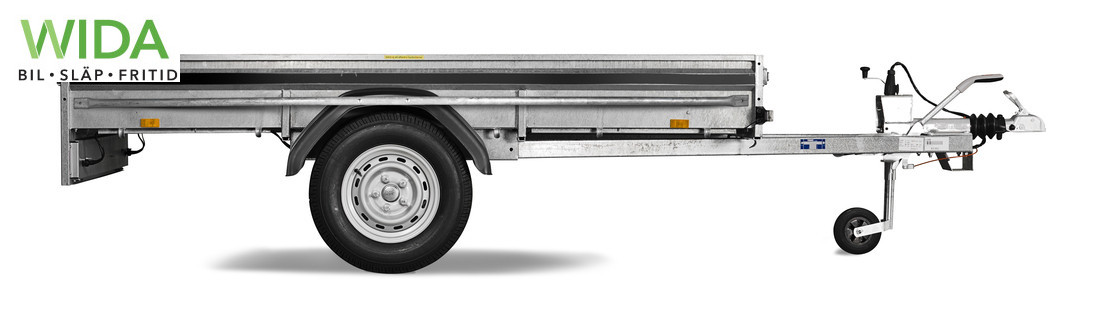 Produktbild 1 - Brenderup OPEN TRAILER L0751 B 1280x2580x265 750KG