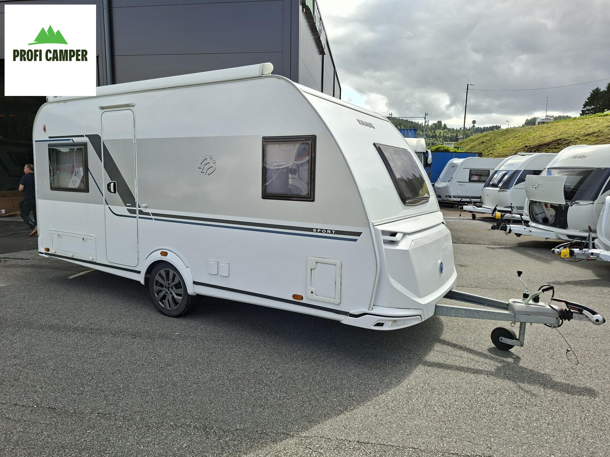 [general.product.image.short] 1 - Knaus SPORT 450 FU m/takmarkise, solcellepanel, Li