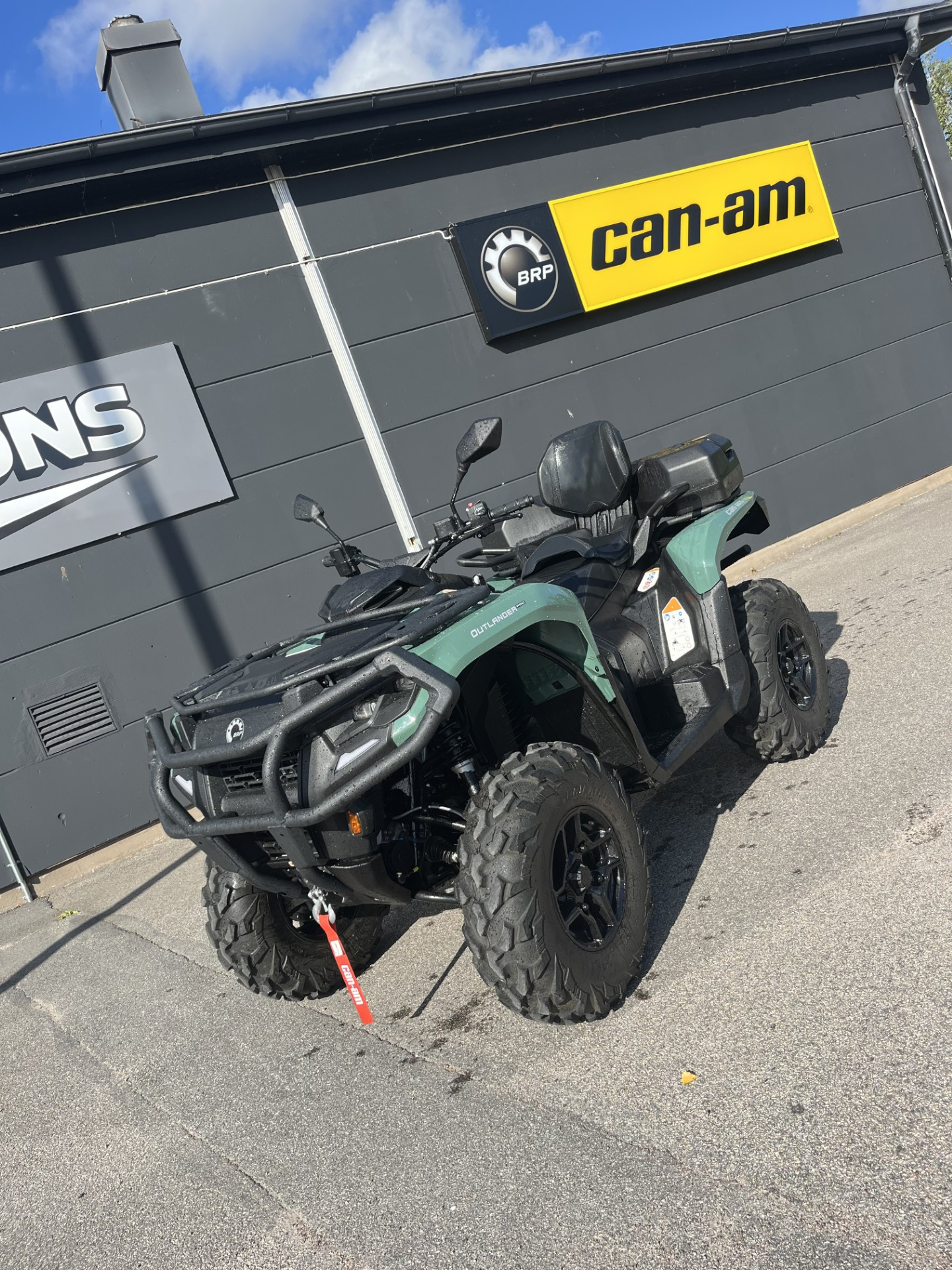 Produktbild 1 - Can-Am Outlander MAX PRO XU HD7 Compass Green TB  