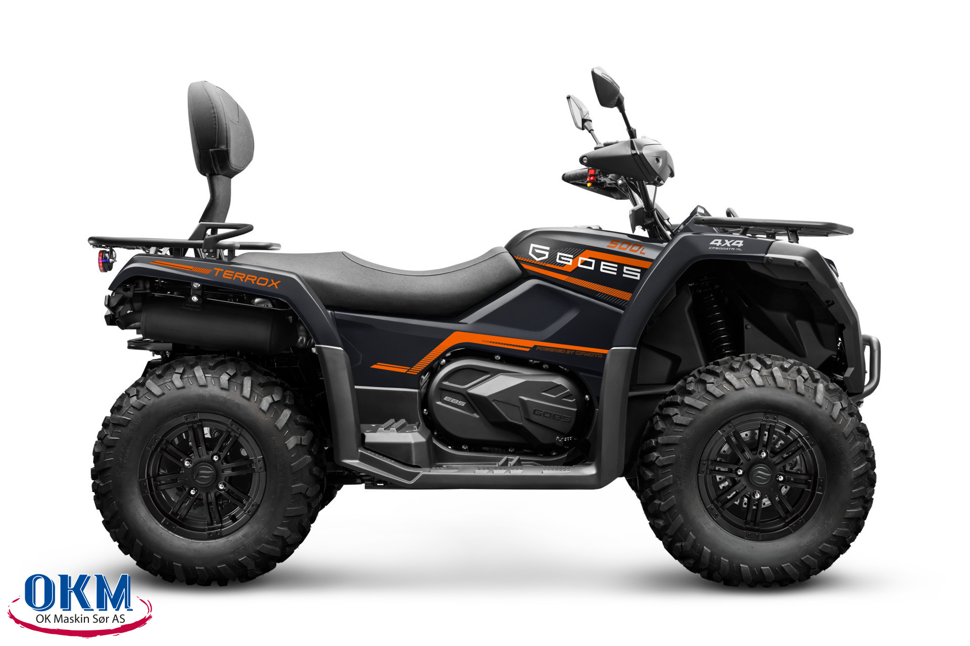 [general.product.image.short] 1 - CFMOTO CF GOES TERROX 500 Lang EPS BLACK, TRAKTOR 